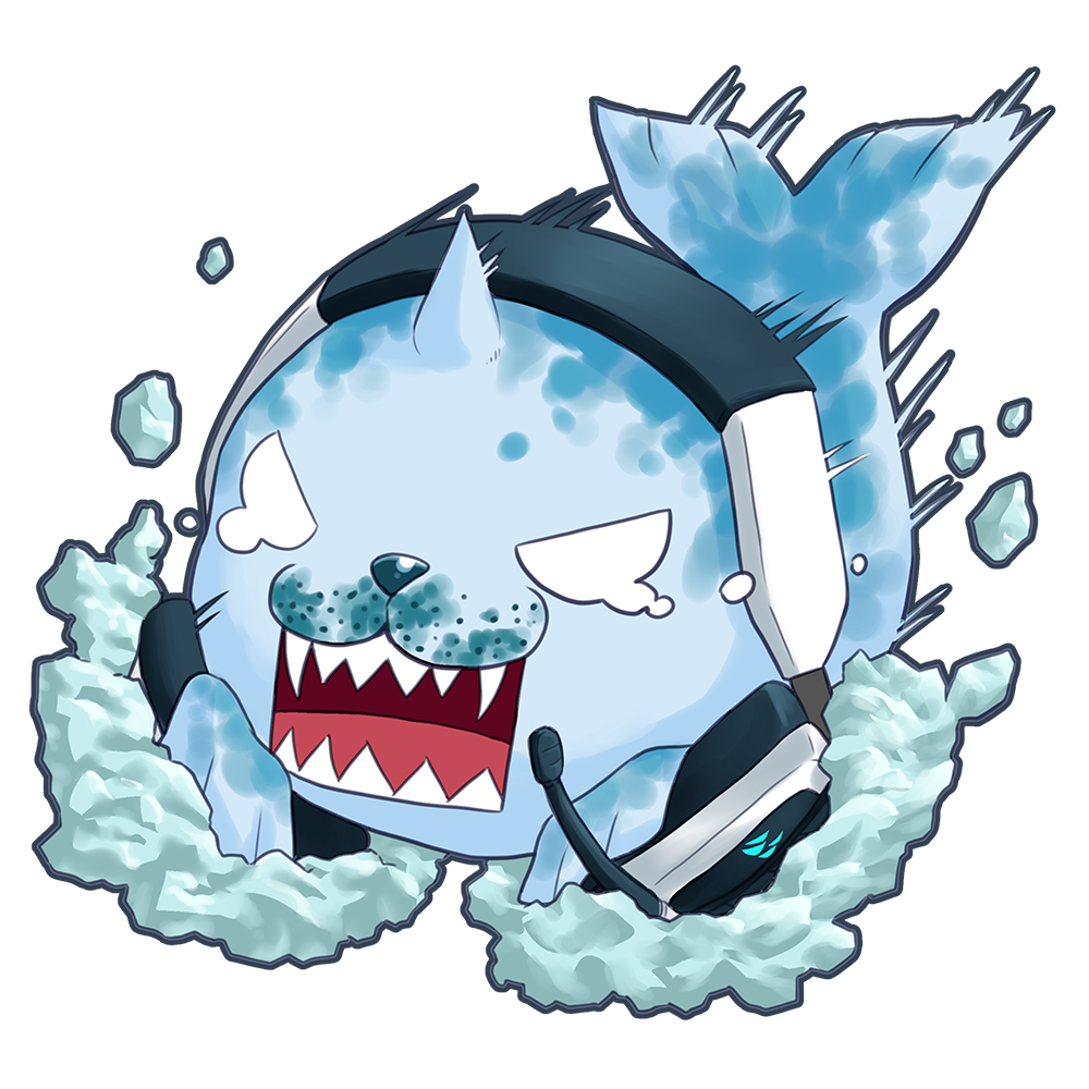 Samuel the Seal(SiPeSeal mascot)Sticker