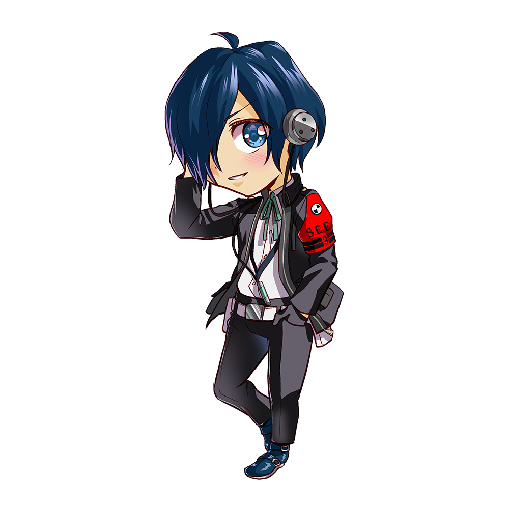 Persona 3-Protagonist Fanart Sticker