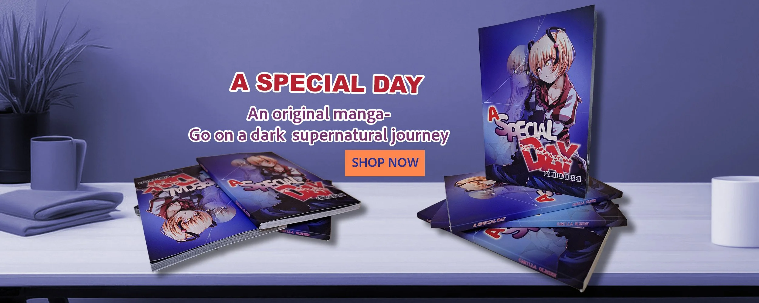 A Special Day is a Scandinavian fantasy noir about fractured friendships, obsession, and the consequences of a single irreversible mistake.
Orio is a shy café worker living in the shadow of River — confident, admired, and everything Orio feels he is 