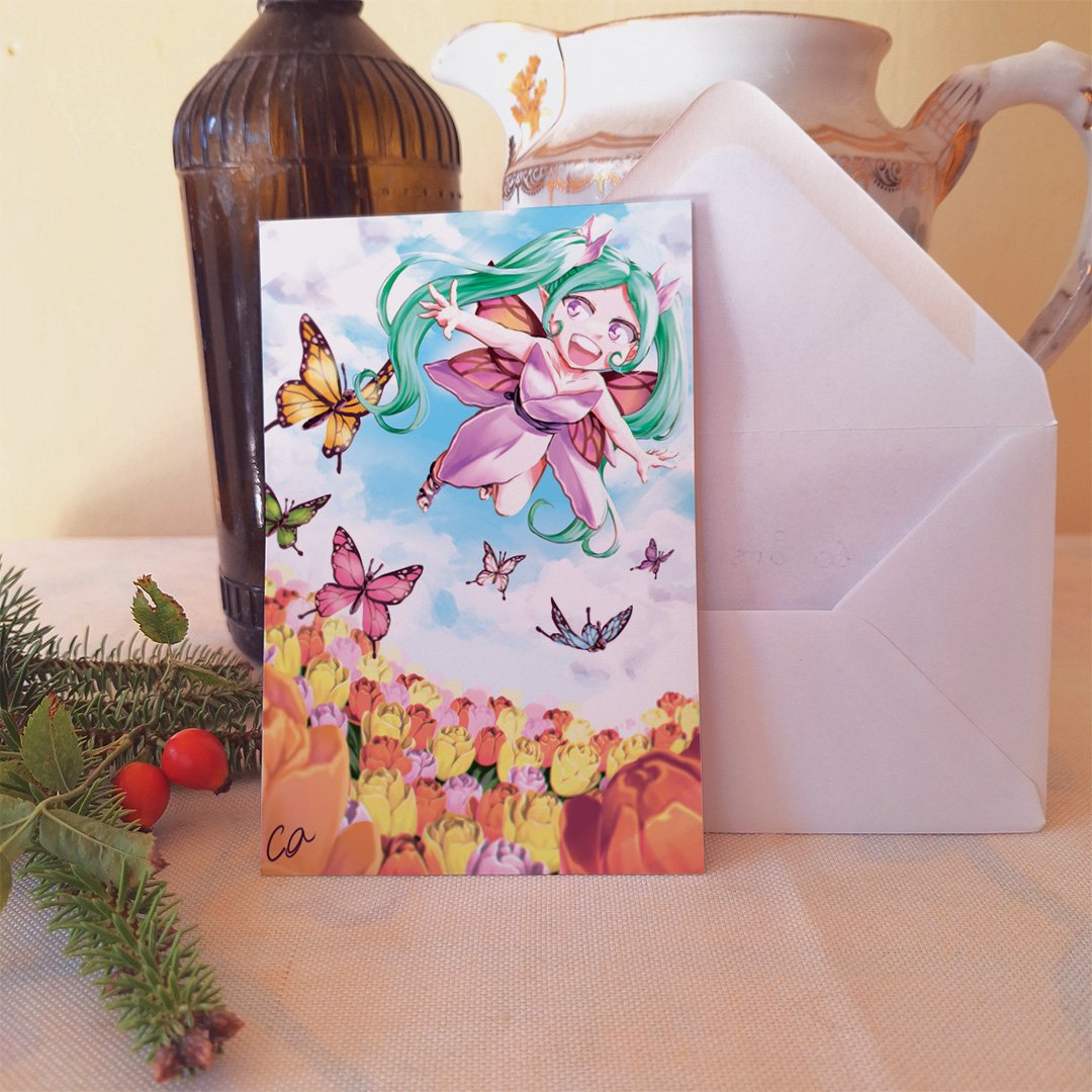 Spring fairy Postcard.jpg