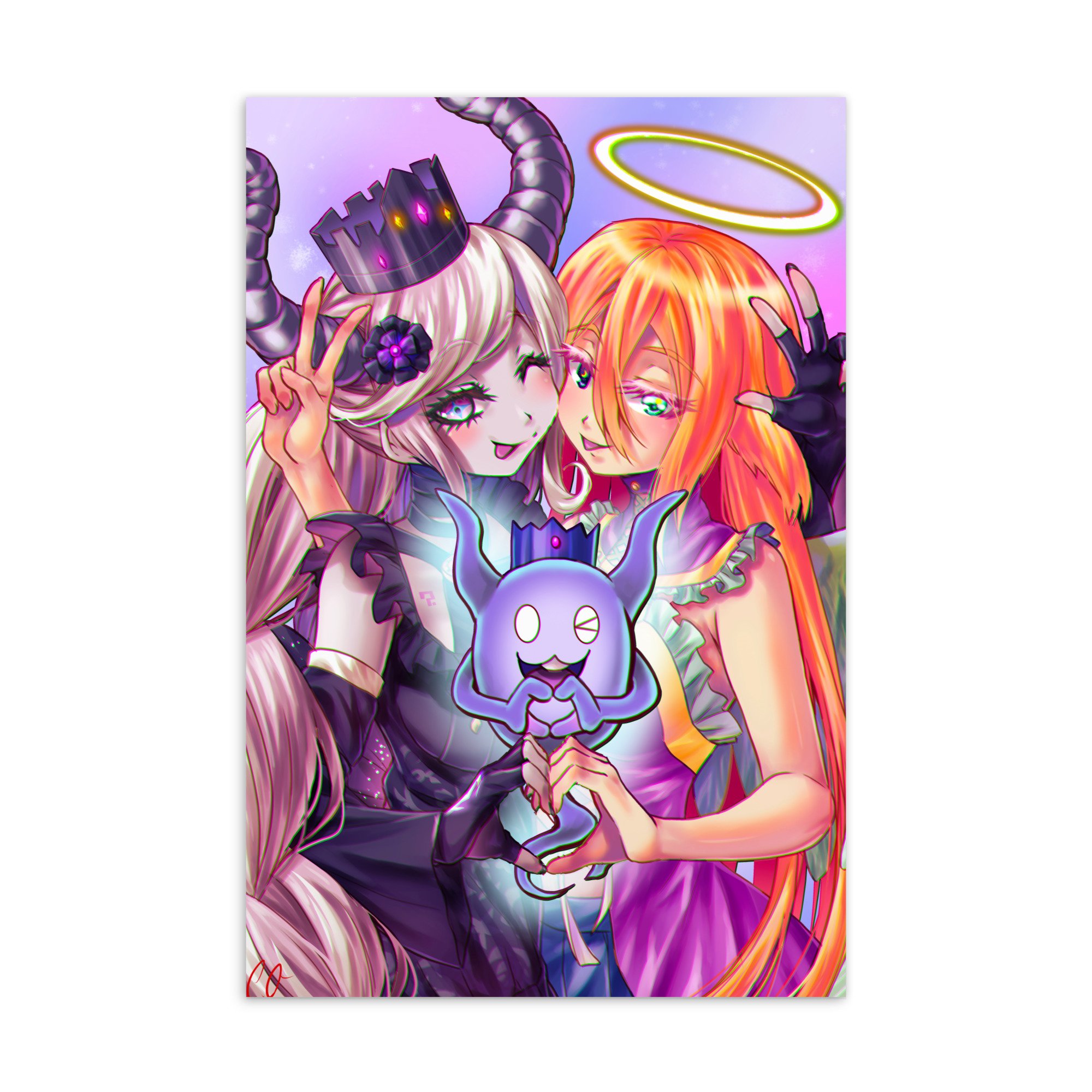 Rain Code (Shinigami and Myth) Fanart Postcard