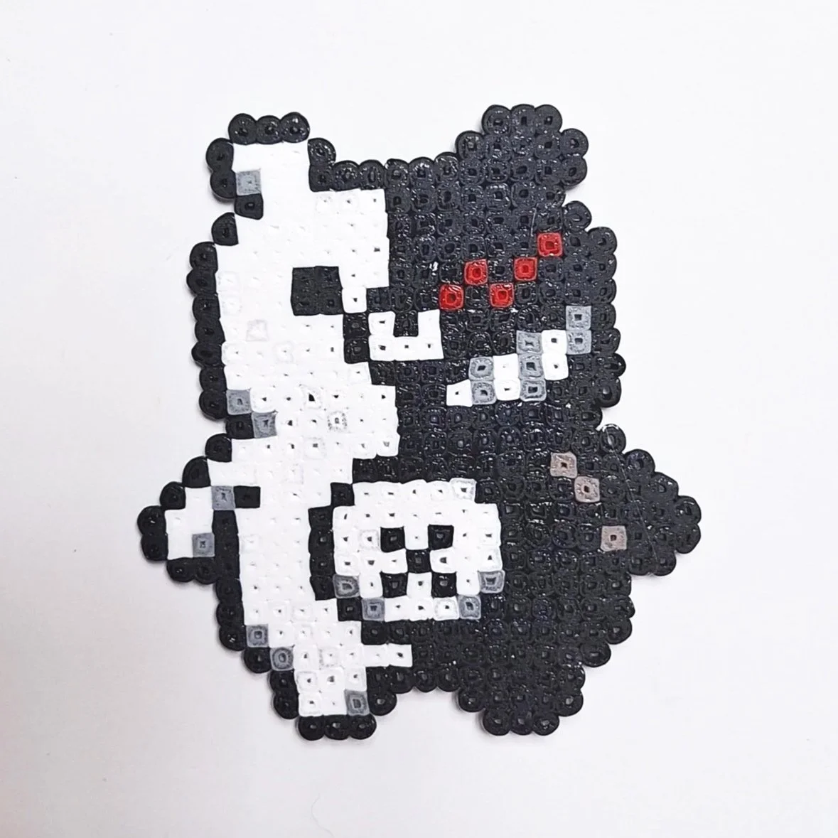 Danganronpa(Monokuma)-Perler Bead Magnet