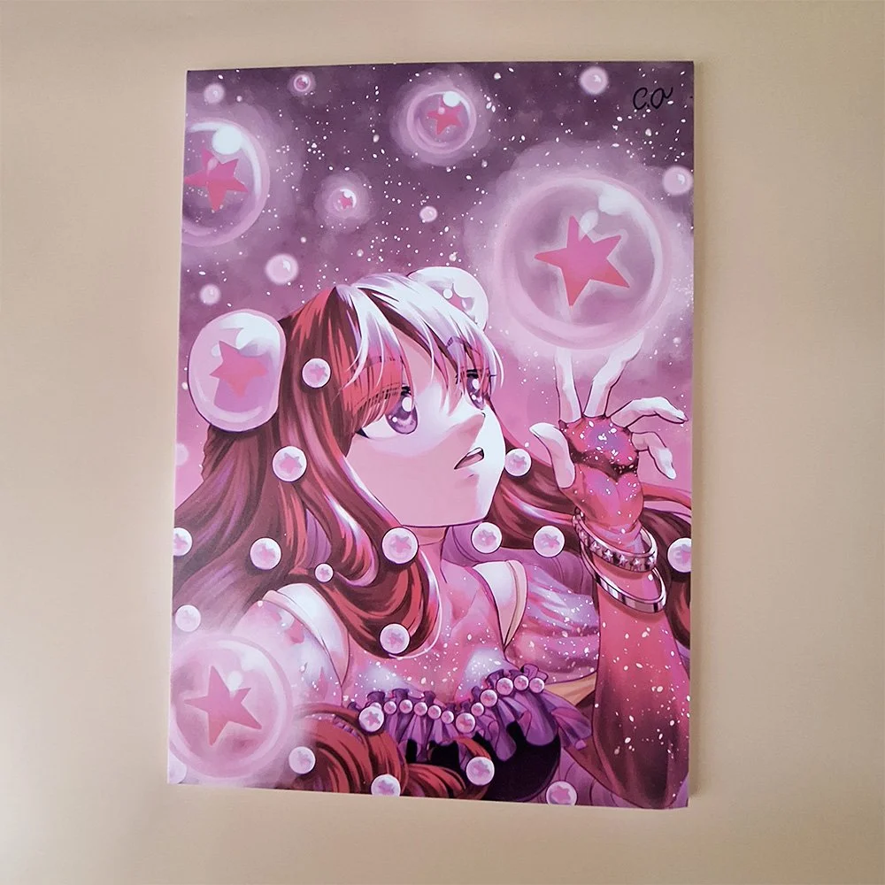 Bubble Star-Canvas Print