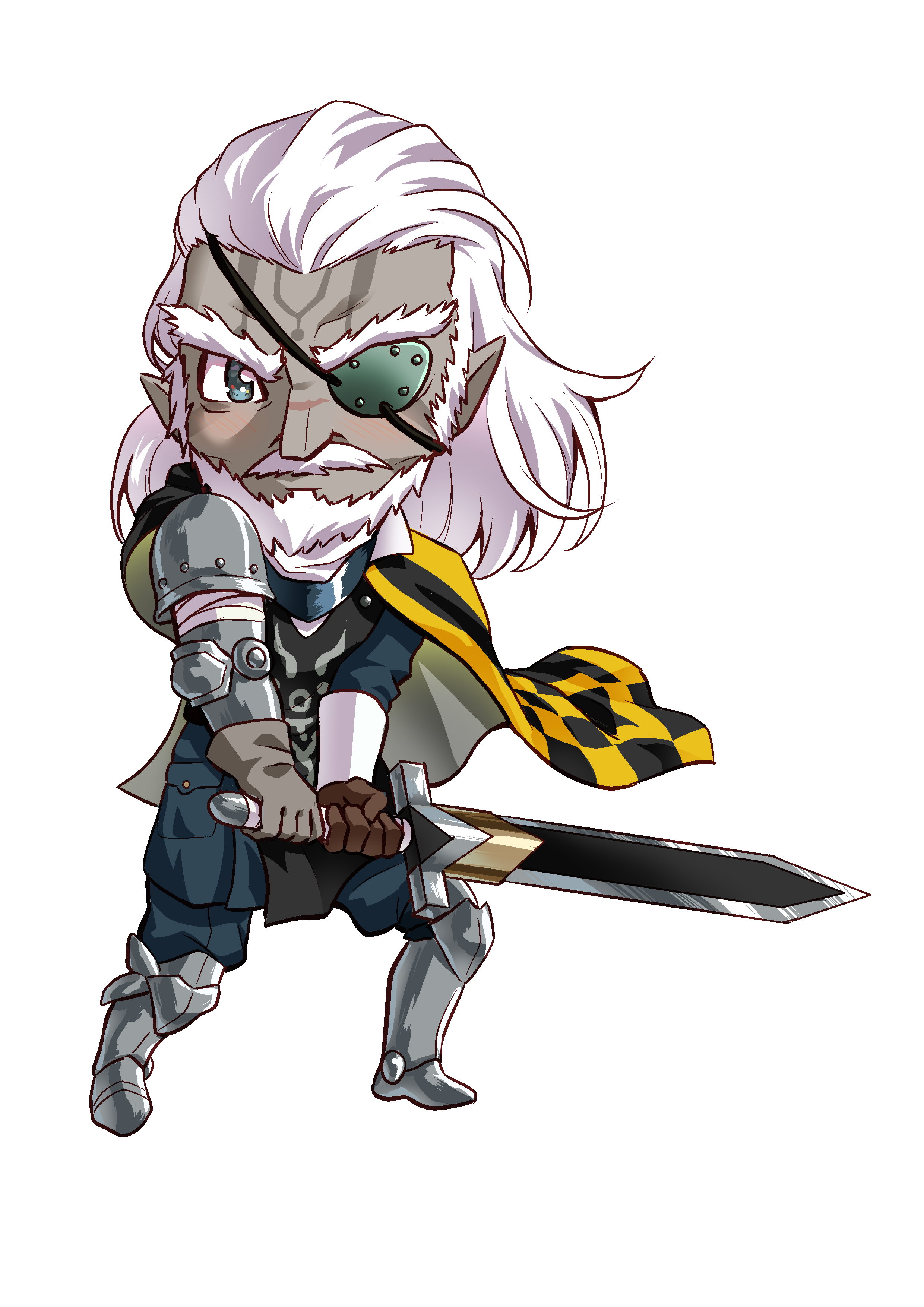 Metaphor Refantazio-Grius Fanart Sticker