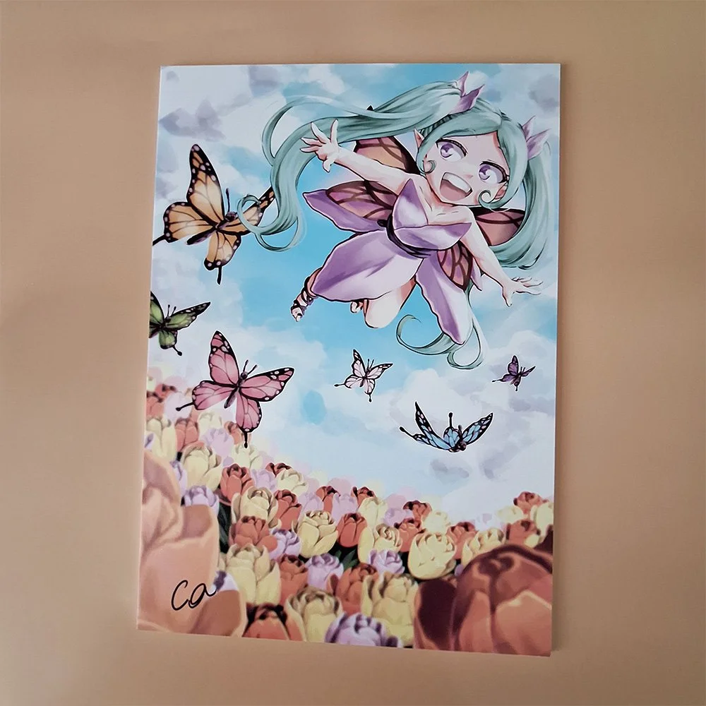 Spring Fairy-Canvas Print