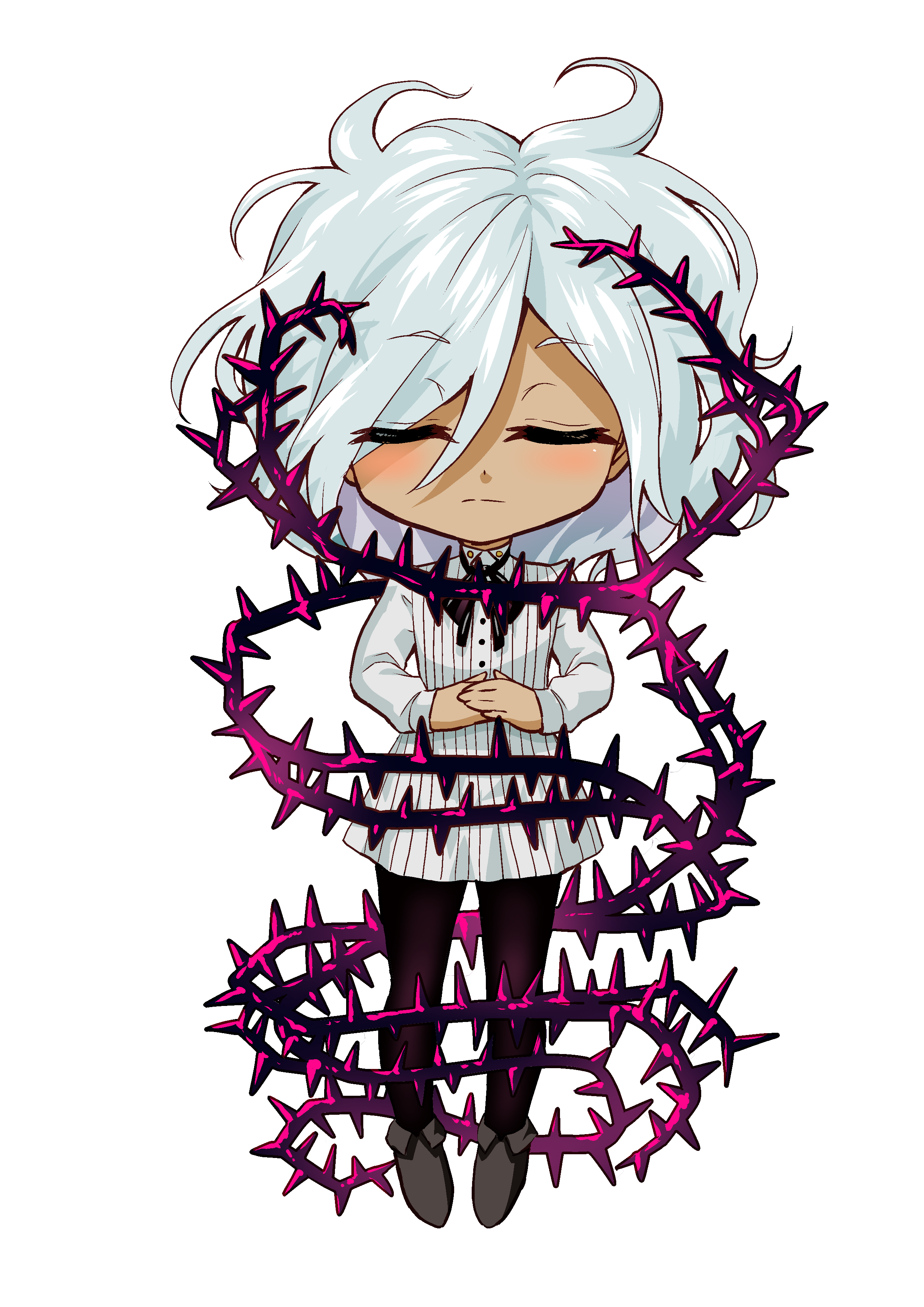 Metaphor Refantazio-Thorn Sleeping Prince Fanart Sticker