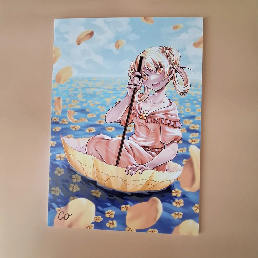 Spring Parasol-Canvas Print