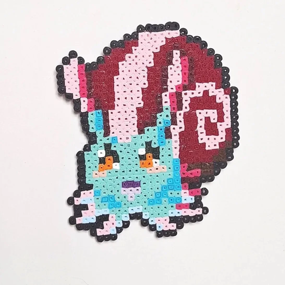 Octosnail-Perler Bead Magnet