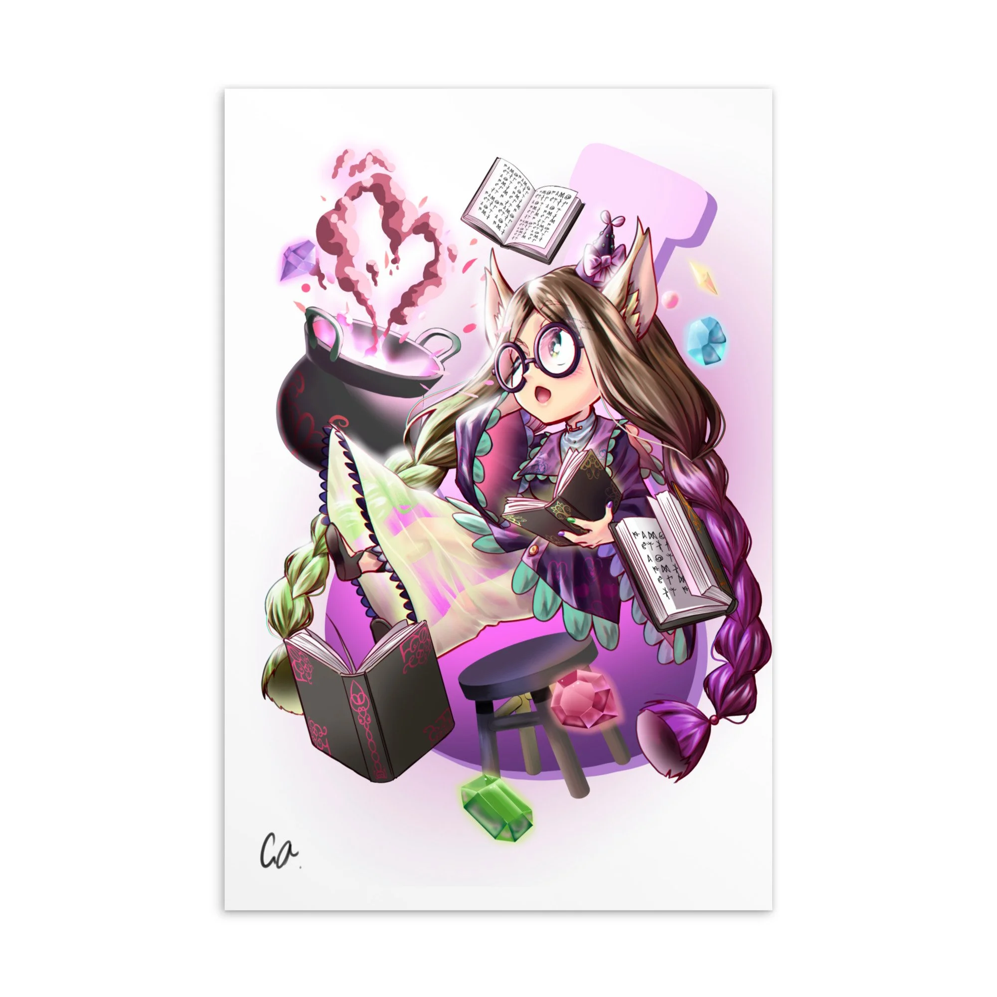 Little Alchemist Postcard