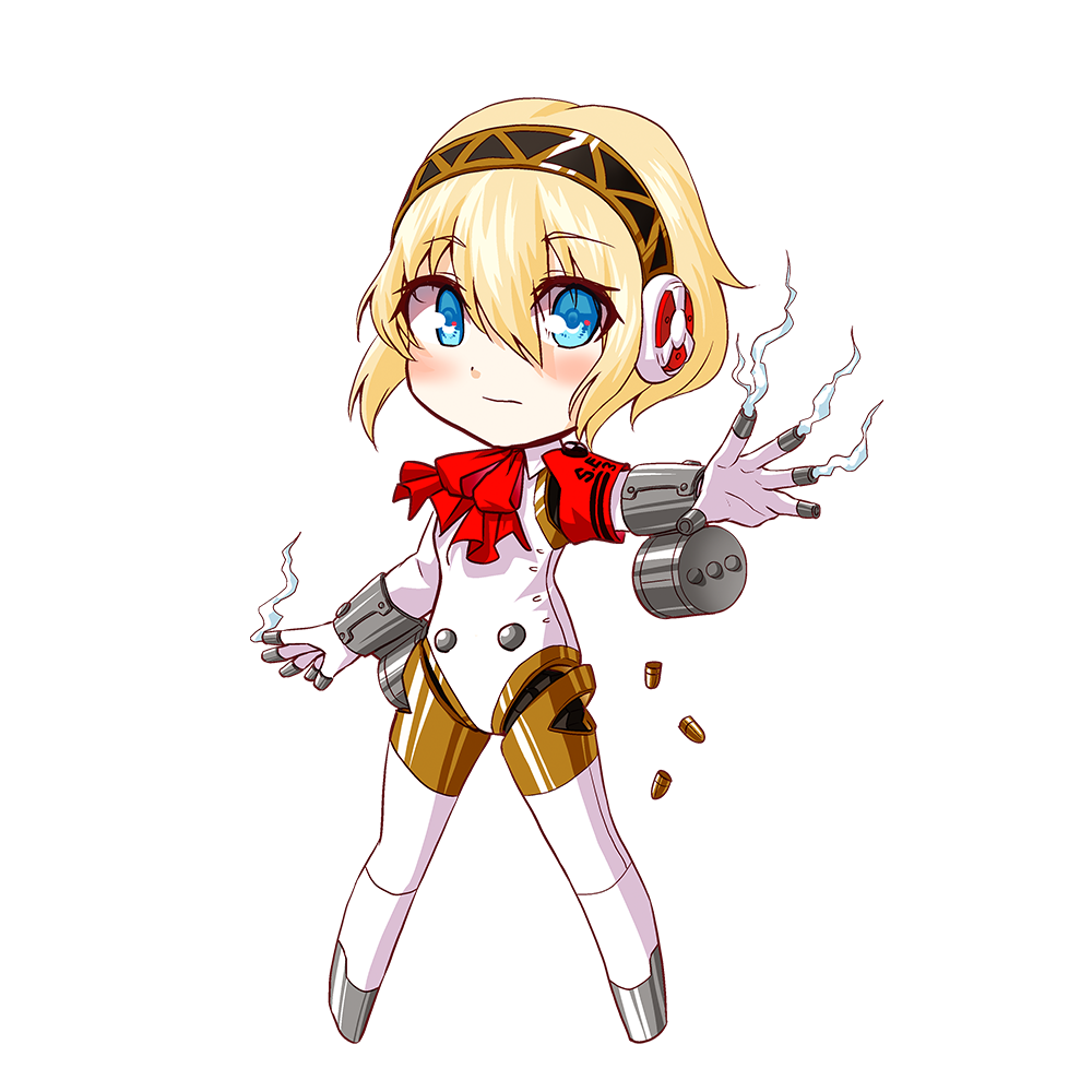 Persona 3-Aigis Fanart Sticker