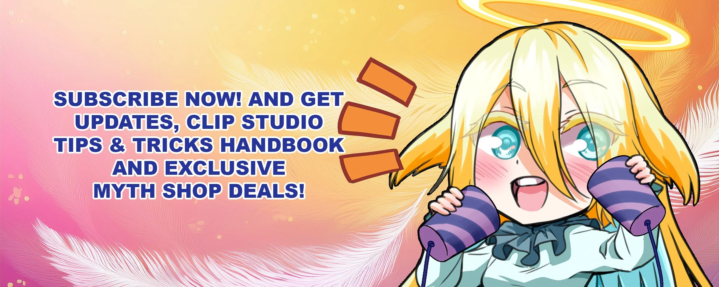 Image of the mascot Myth about email subscription.