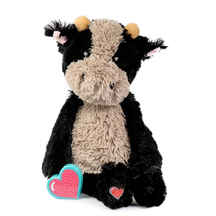Heartbeat Stuffed Cow