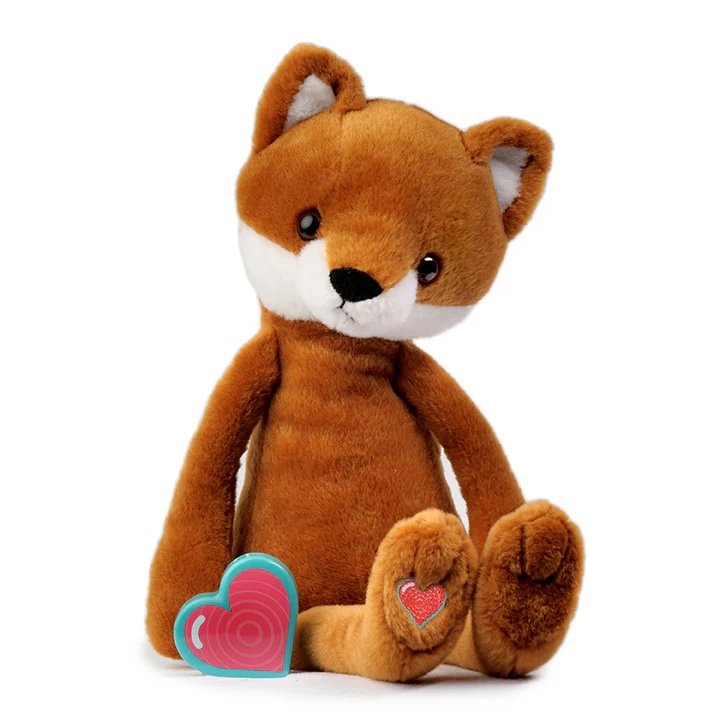 Heartbeat Stuffed Fox