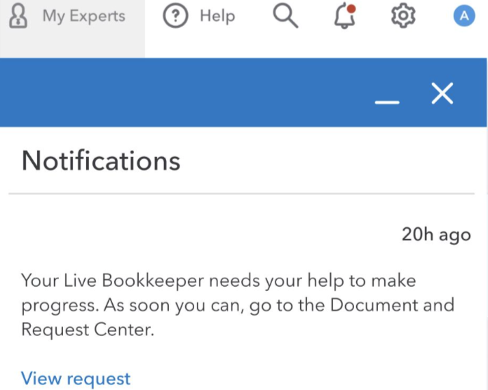 Improper use of "Live Bookkeeper" 