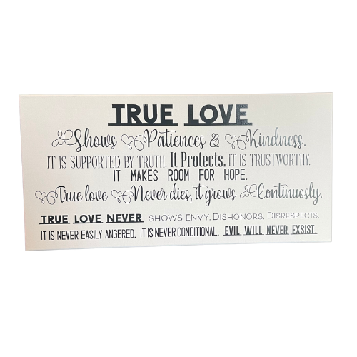 True Love White Black Letters .png