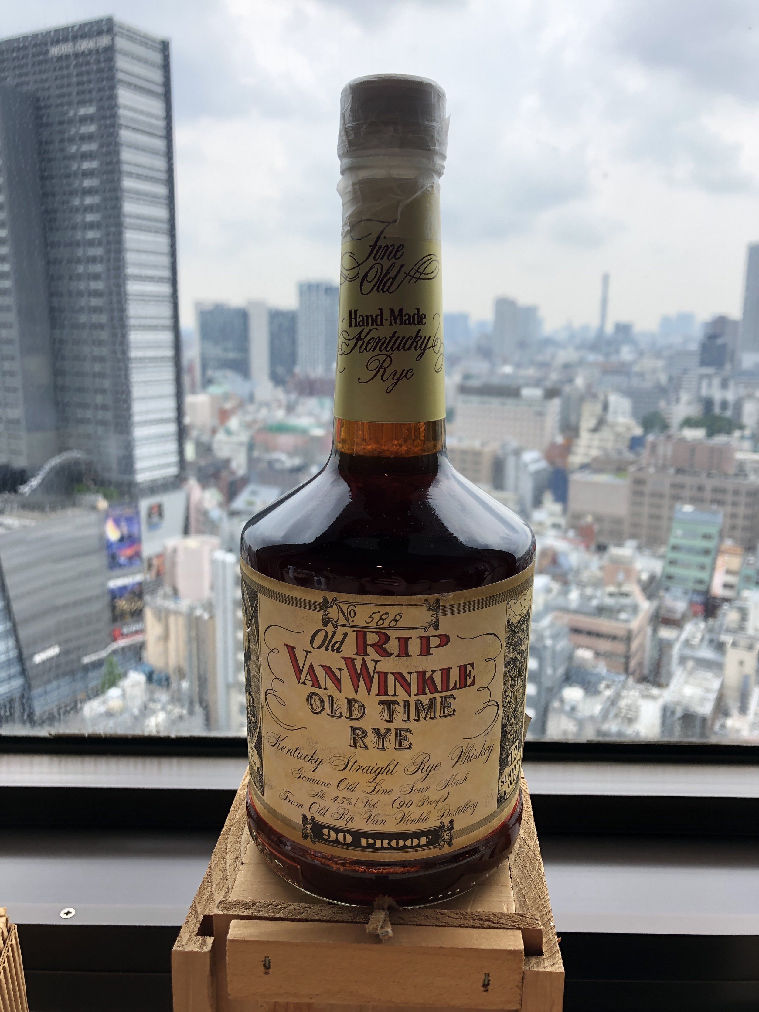 Old Rip Van Winkle Old Time Rye 90 proof