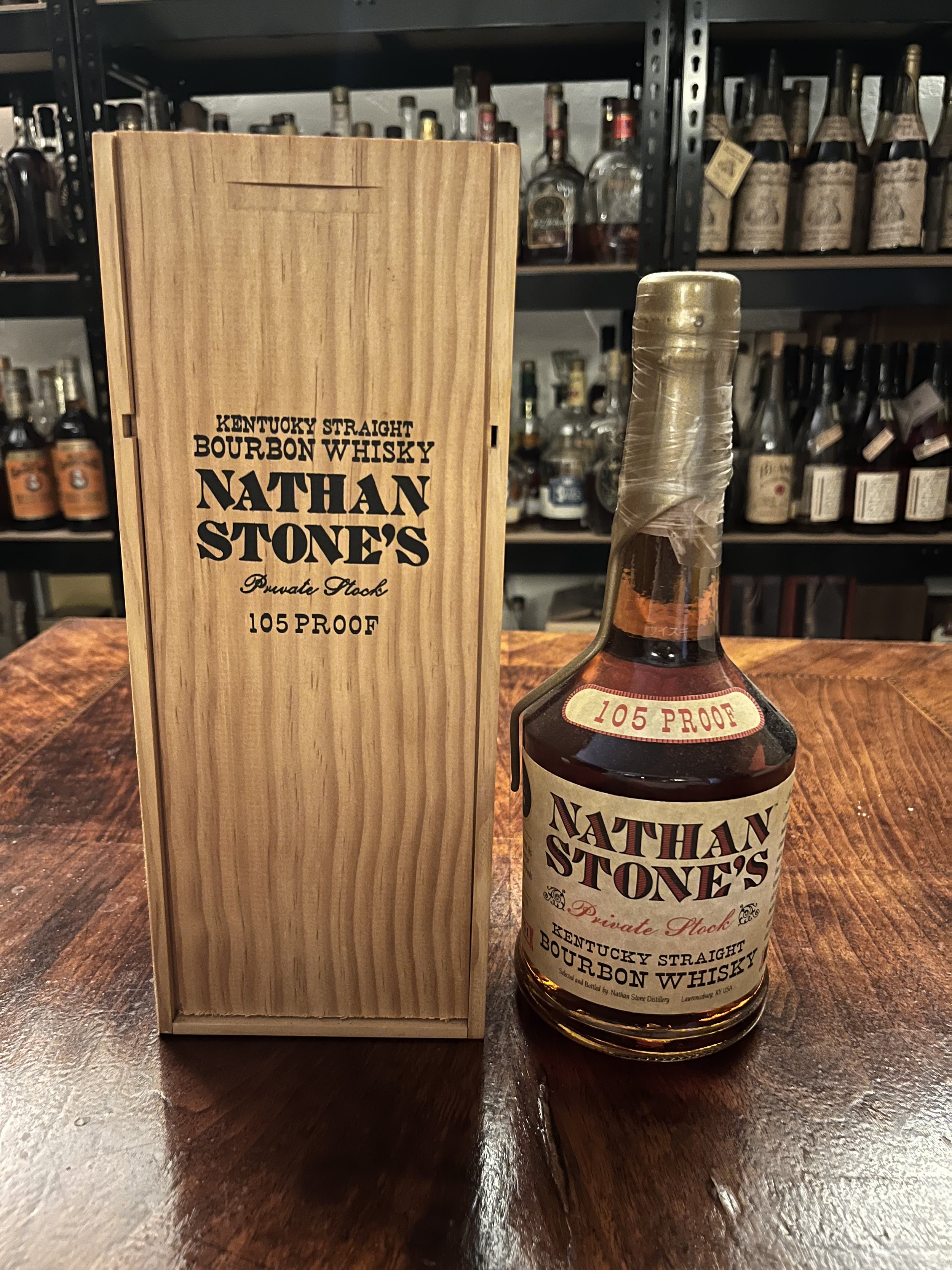 Nathan Stone’s Private Stock 105 proof