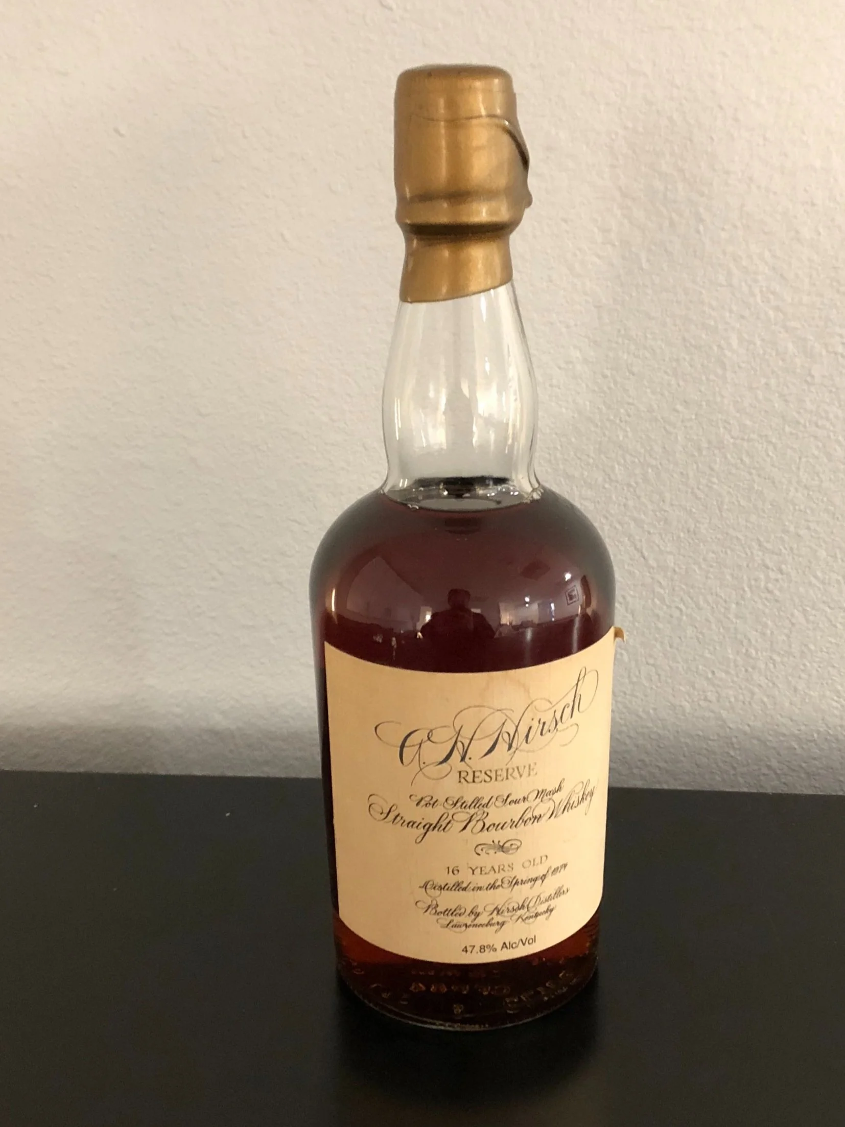 Hirsch Reserve 16 year 95.6 proof