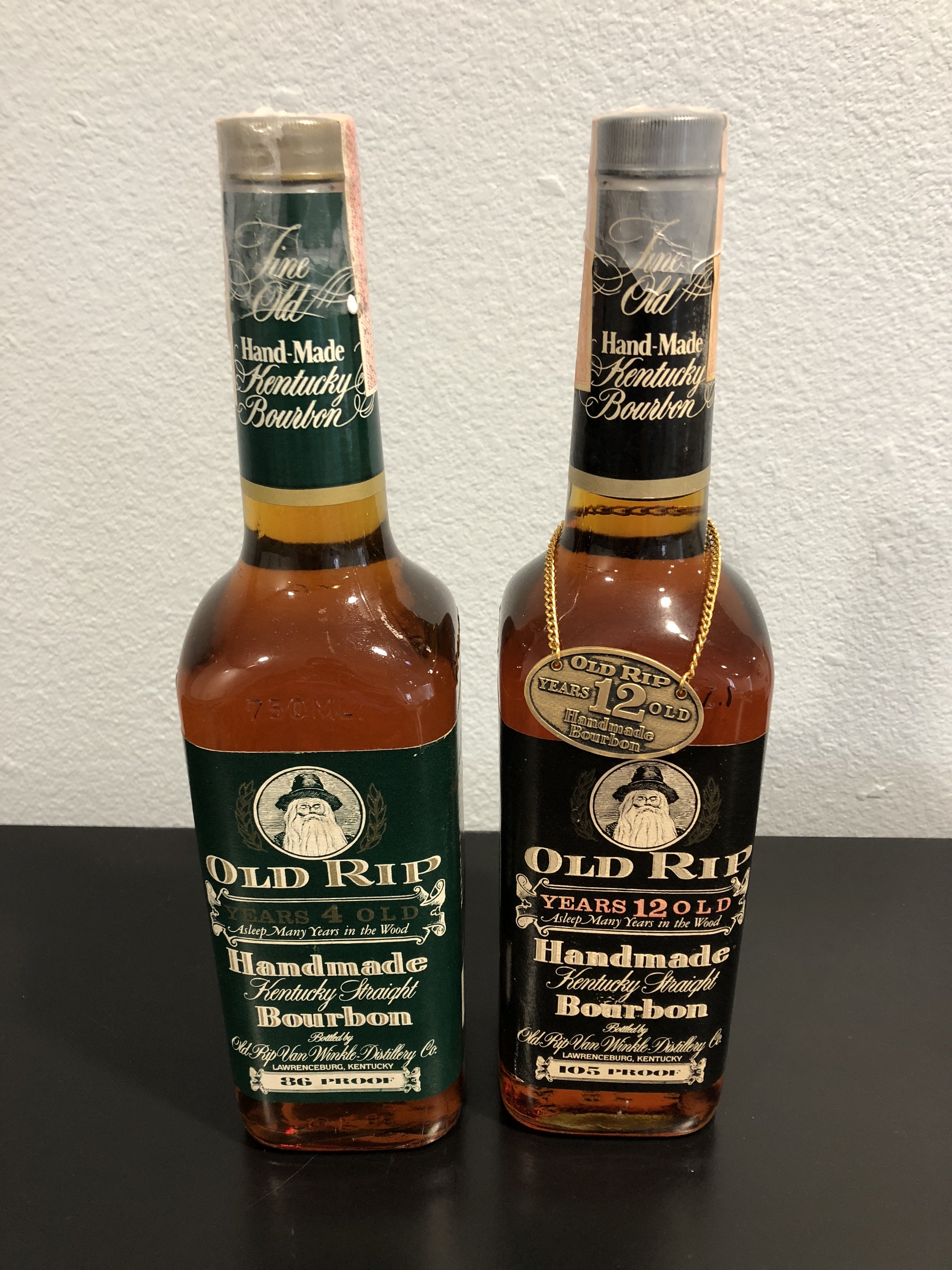 Old Rip Van Winkle 4yr and 12yr set
