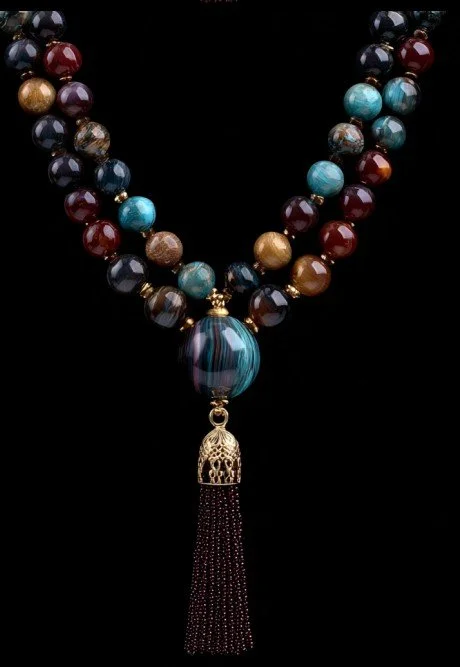 The Empress Tassel Statement Necklace