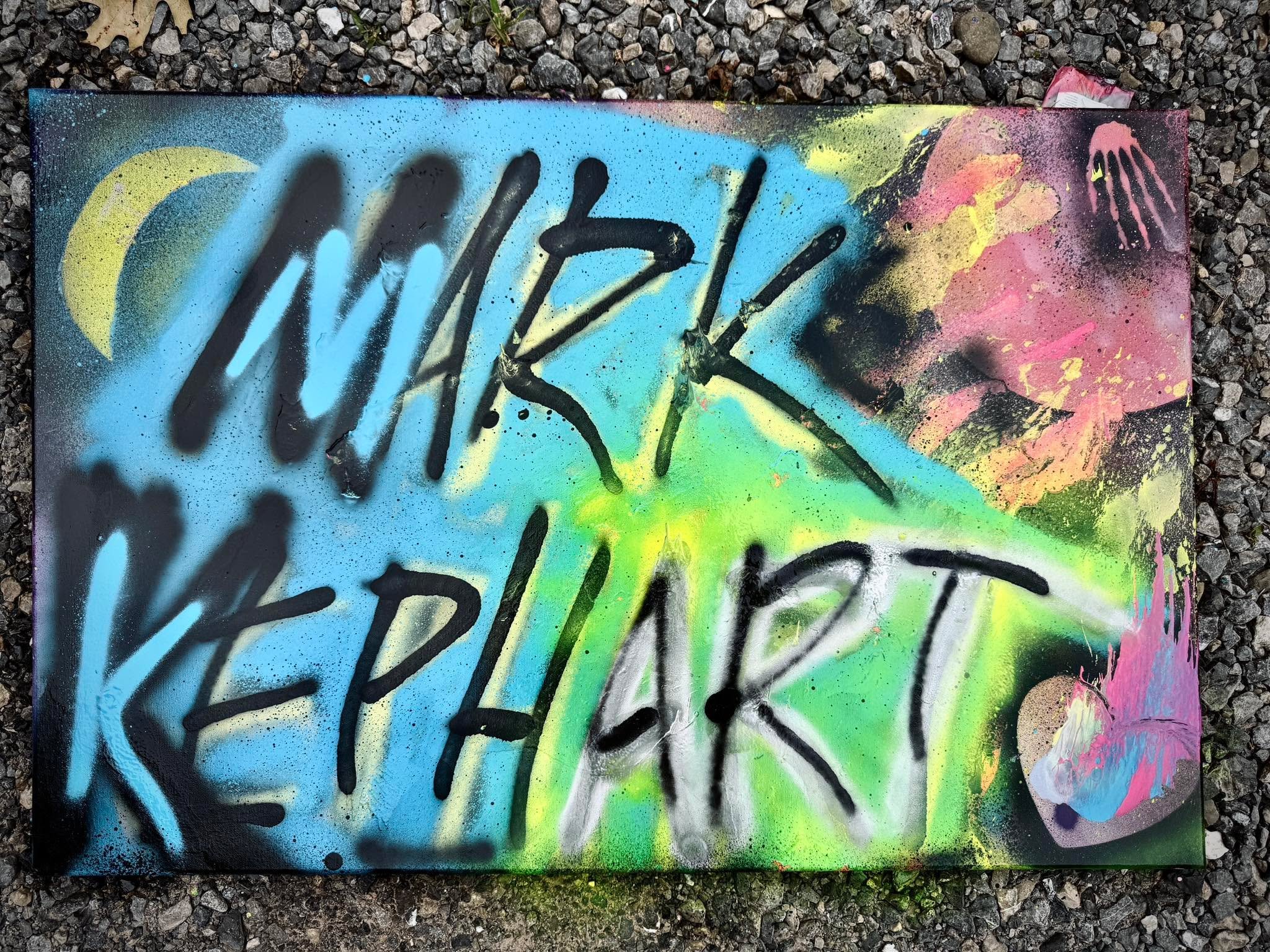 The aknowledgment that a 6 year old could have created any of the “pictures” I’ve “painted” over the past month, reinforces to the daughters that look up to me that their unique abilities in whatever they’re passio