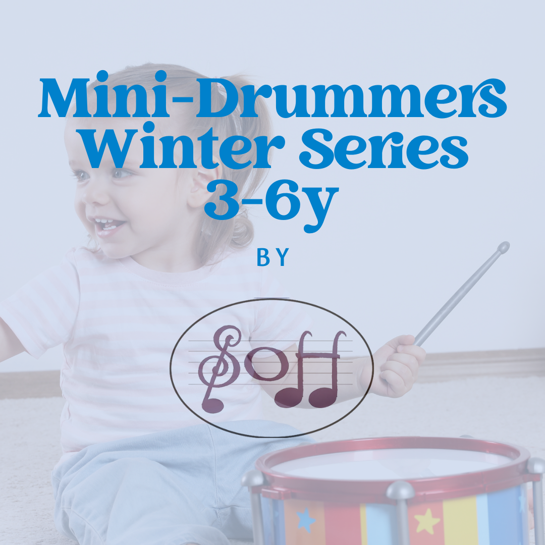 Mini-Drummers Winter Series (3-6y) (Copy)