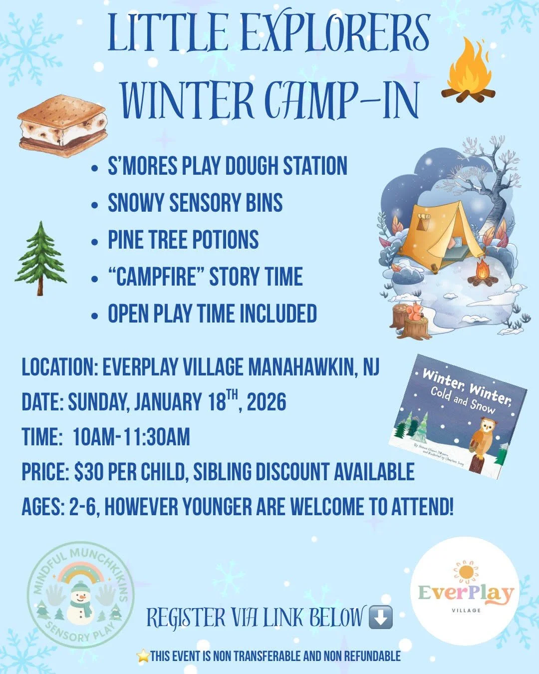 Little Explorers Winter Camp-In