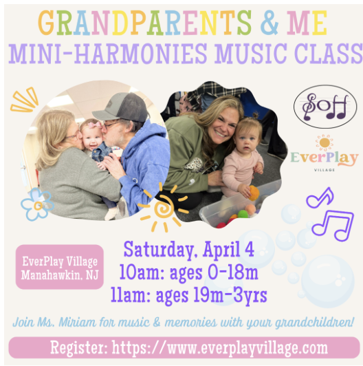 Grandparents & Me Music Class (0-18m)