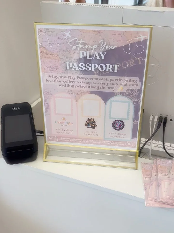 Come on an adventure with us this June! 🌎✨ Visit all three of these amazing spaces (all women &amp; mom-owned) from now through June 15th, stamp your Play Passport three times, and claim THREE special prizes 🤩 We can&rsquo;t wait to see you! 🫶

✨ 
