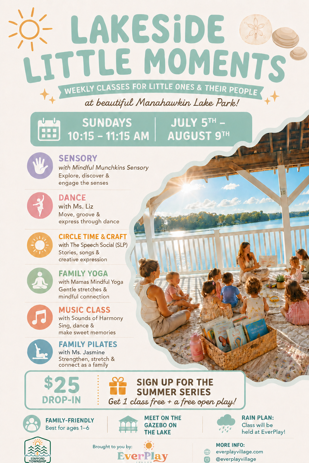 Lakeside Little Moments on Manahawkin Lake Summer Series