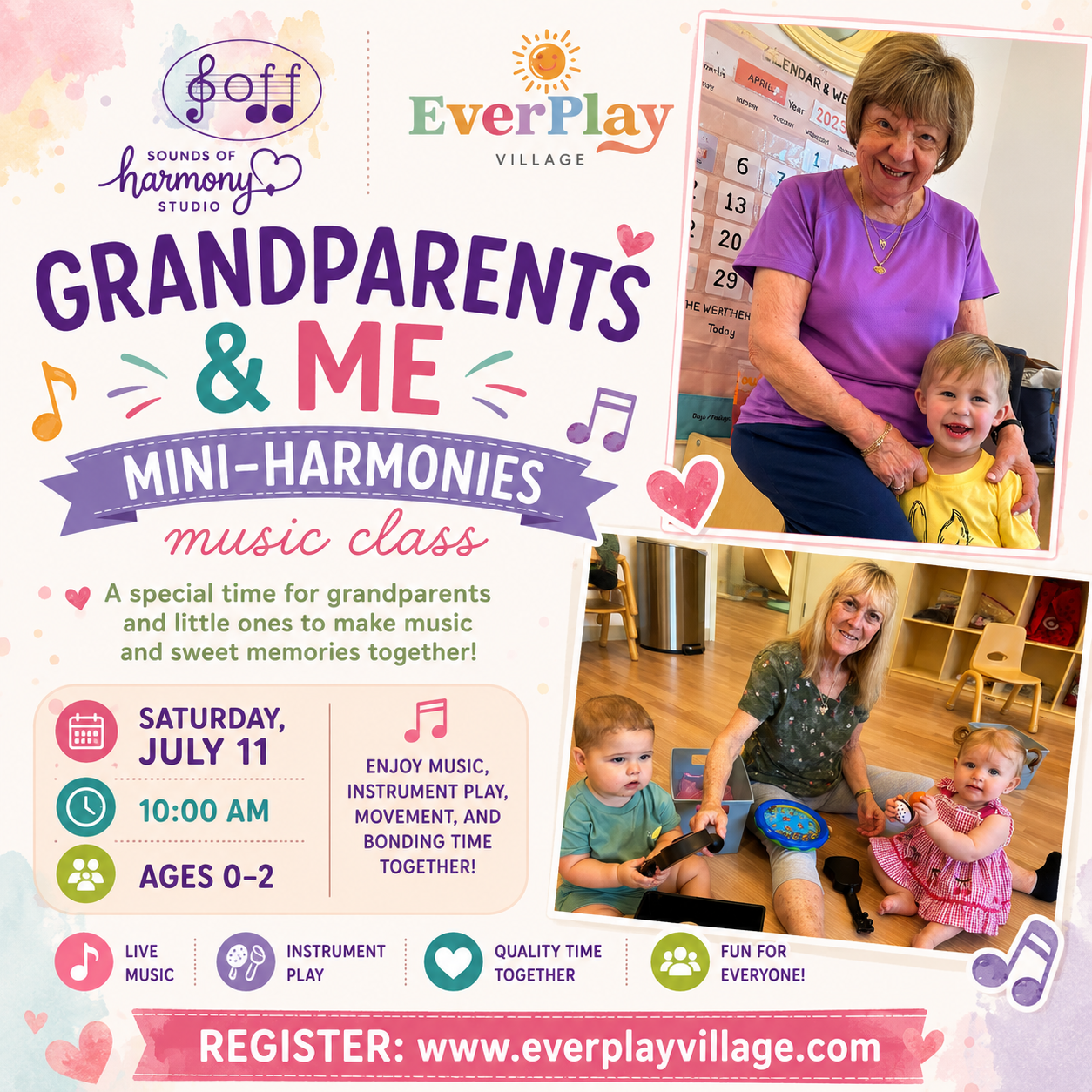 Grandparents & Me Music Class