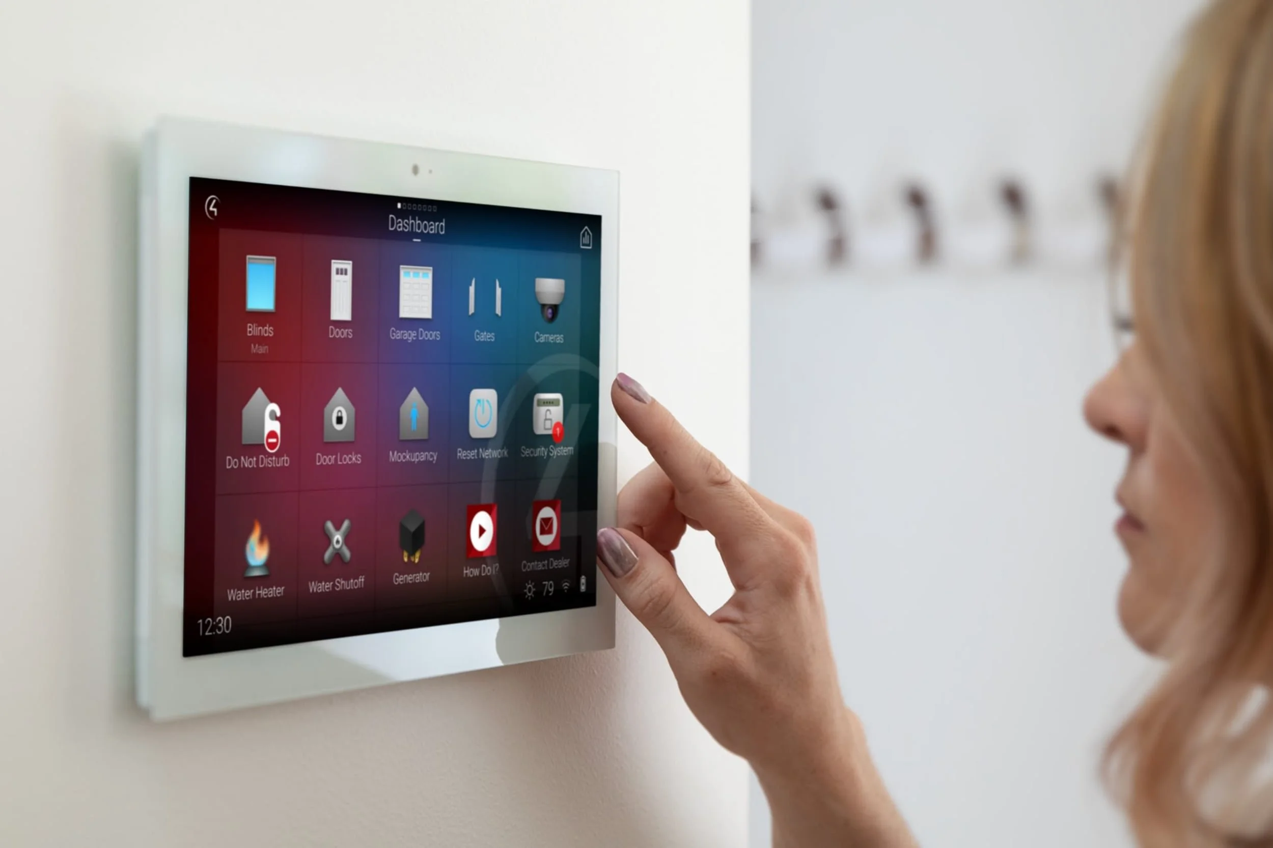 Residential smart home automation system installation in Sherman Oaks, controlling lighting, climate, entertainment, and security