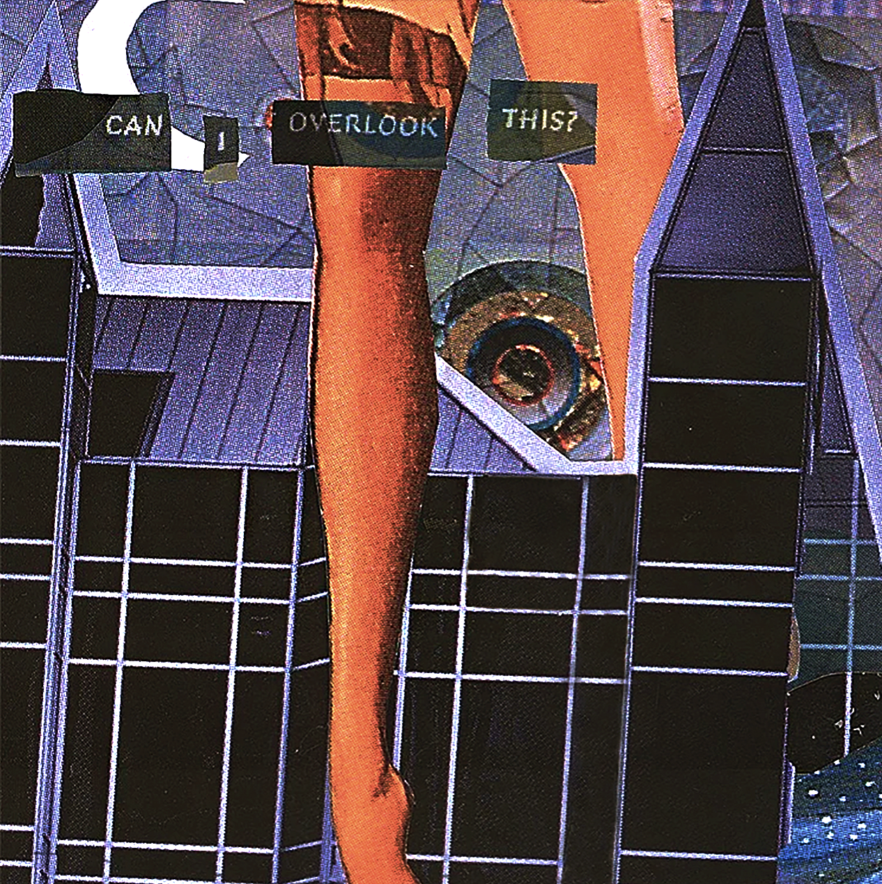 Eva Engel, Meltdown of the Mega-Beast: The Overly Emotional Female Stereotype, Collage,  2023