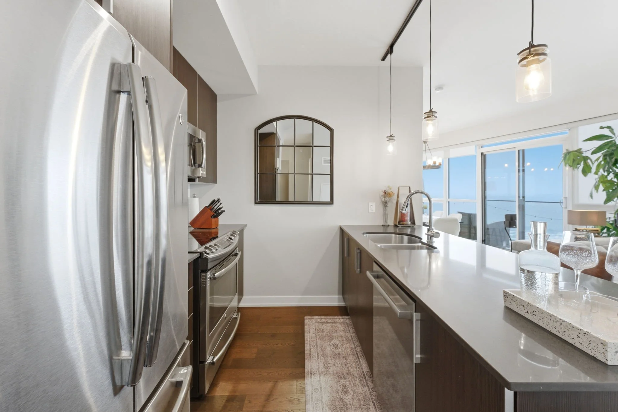 Large kitchen island 