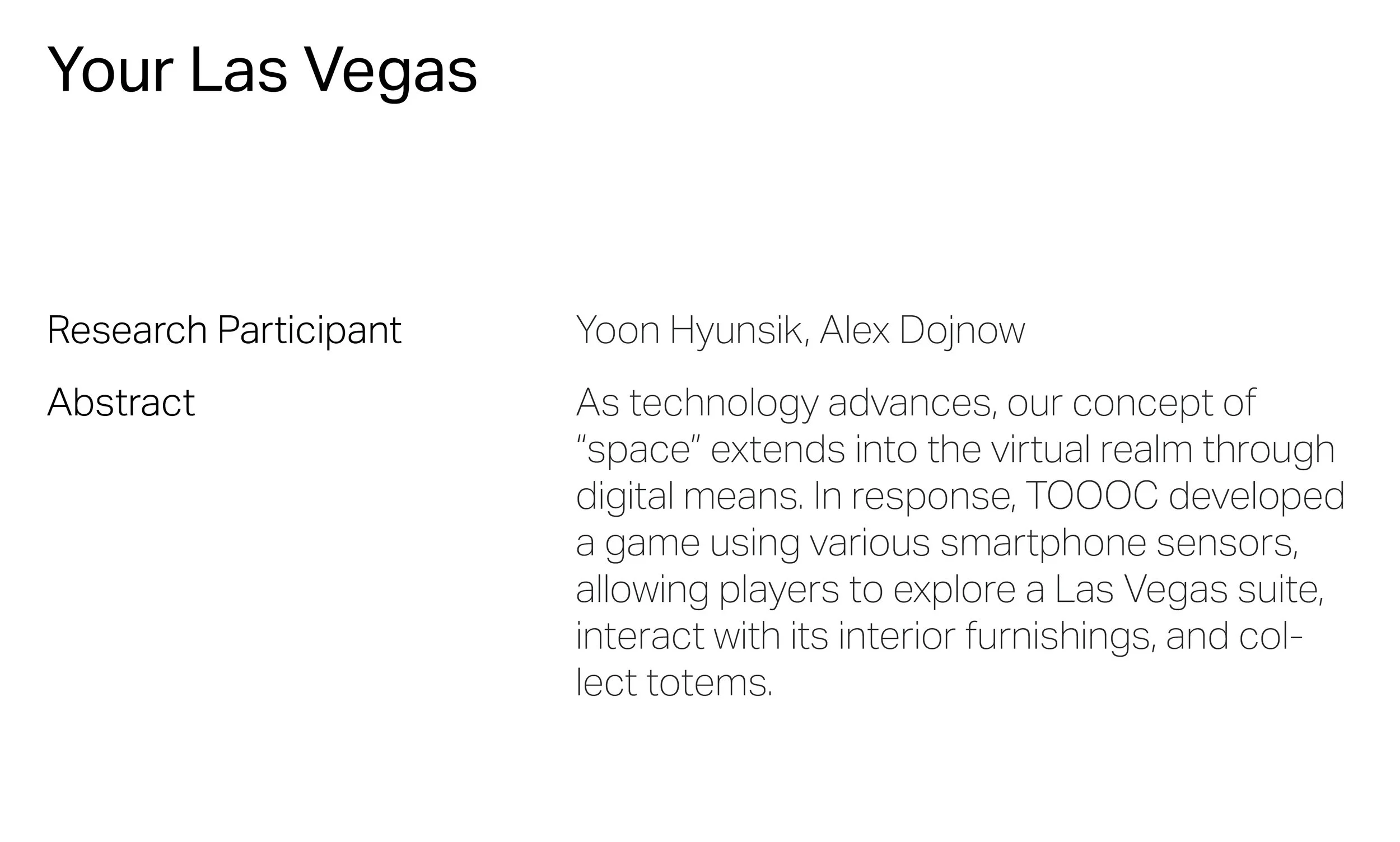 TOOOC(우와우). TOOOC Architects. Research/Lab. 연구프로젝트. 윤현식 건축. 윤현식 건축가. 이찬용 건축가. 젊은 건축가. 건축설계. 건축디자인. 건축프로젝트. 건축연구.