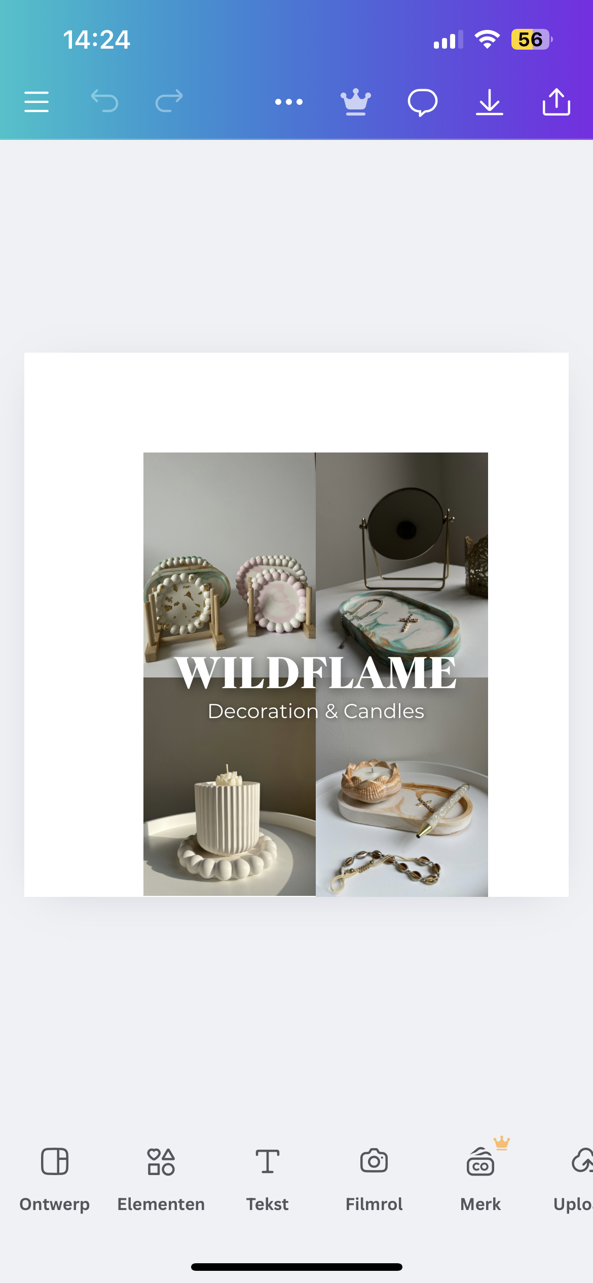 Wild flame giftcard