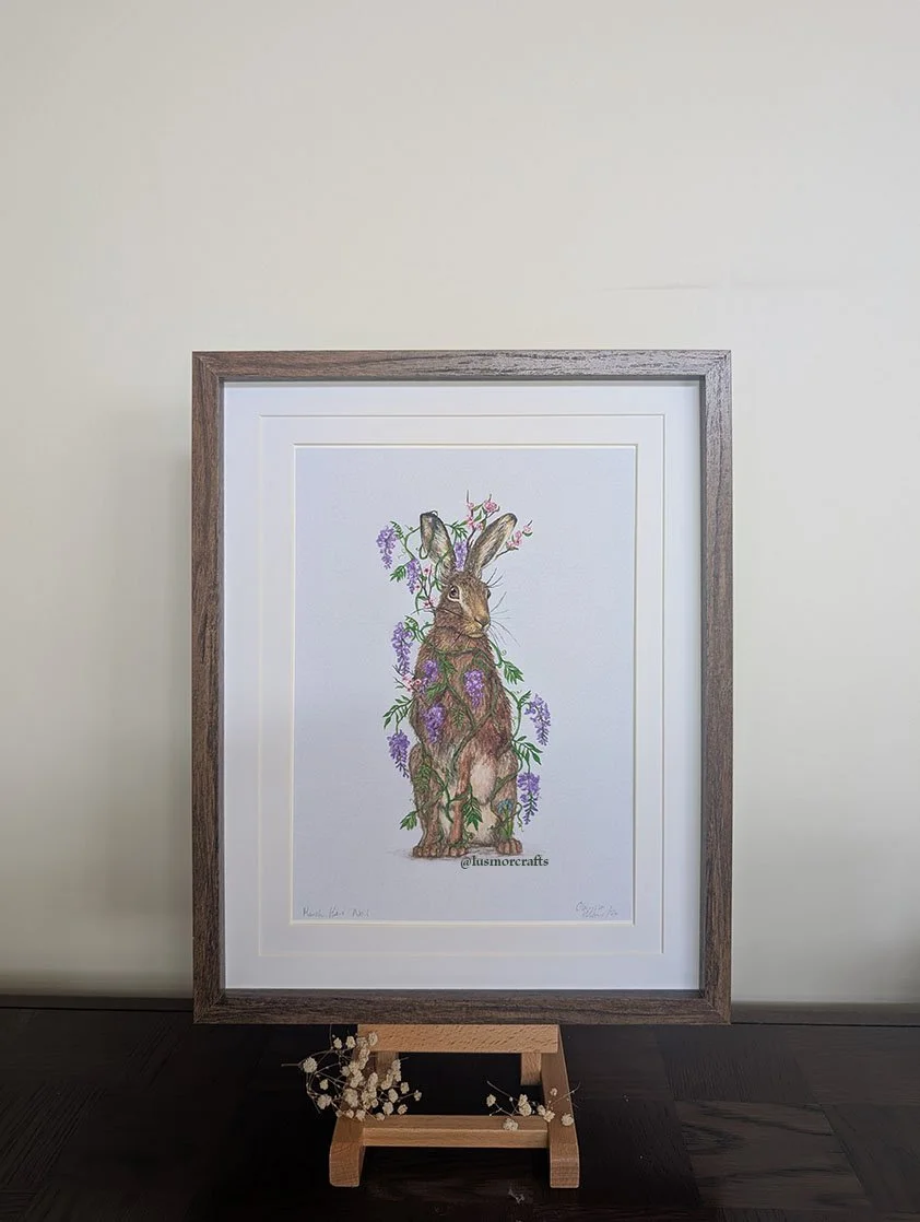 March Hare No.1 - framed.jpg