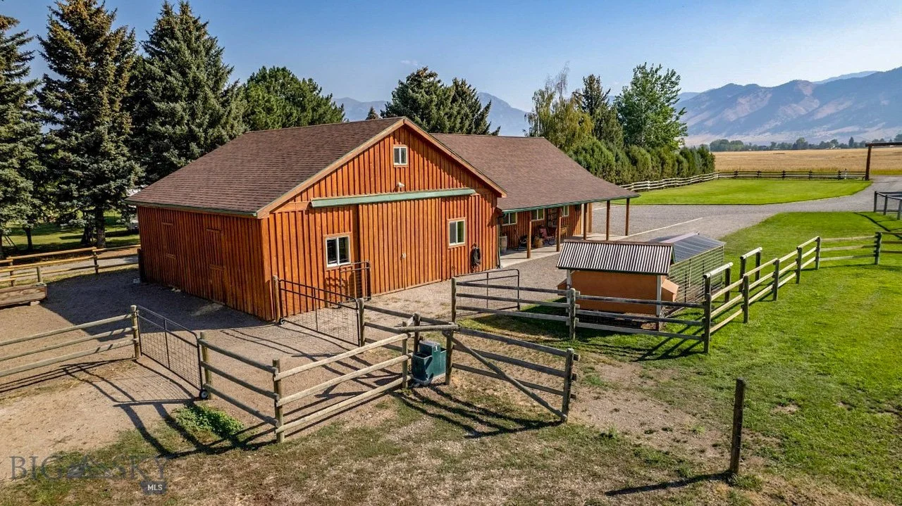 Modern barn addition in Bozeman, Montana by Chancellor Architecture — blending rustic Montana charm with contemporary design, sustainable materials, and functional spaces for rural living.