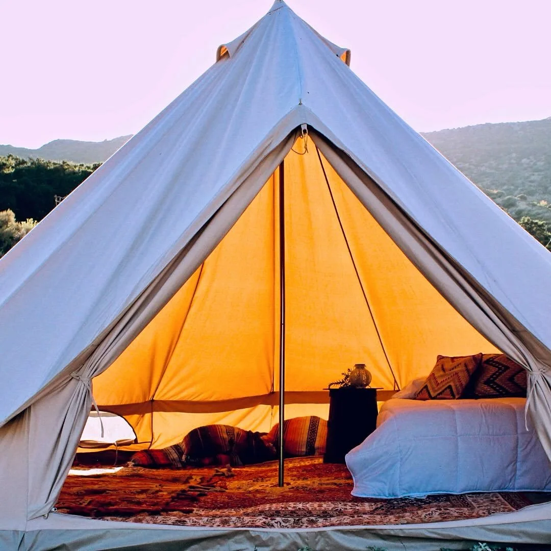 ⛺️ Just 7 Glamping Tents left! 😱
Don&rsquo;t miss your chance to immerse yourself in nature and connect with incredible women under the stars. 🌙✨

Grab yours now before they&rsquo;re gone! 💫

3 days left in tier 3! 

🎫  Link in Bio 

#GoldDustWom