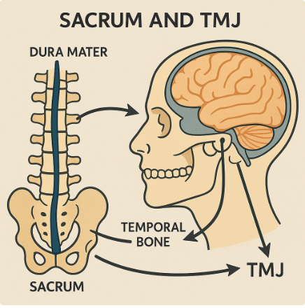 The Sacrum–TMJ Connection: How Your Tailbone Can Affect Jaw Alignment