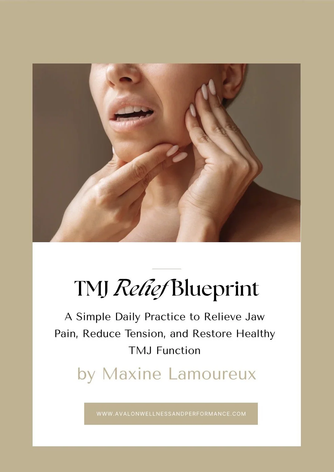 TMJ Relief Blueprint