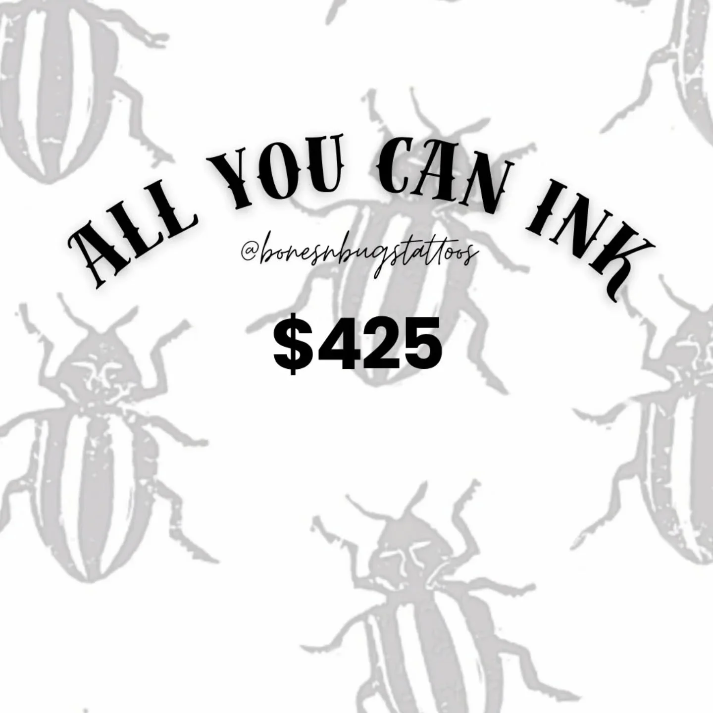I've got a little time left in September and October and would love to do more &quot;ALL YOU CAN SIT&quot; style appointments! I love knocking your dream tattoos off the list! 

This deal is limited as I only have limited space available remaining in