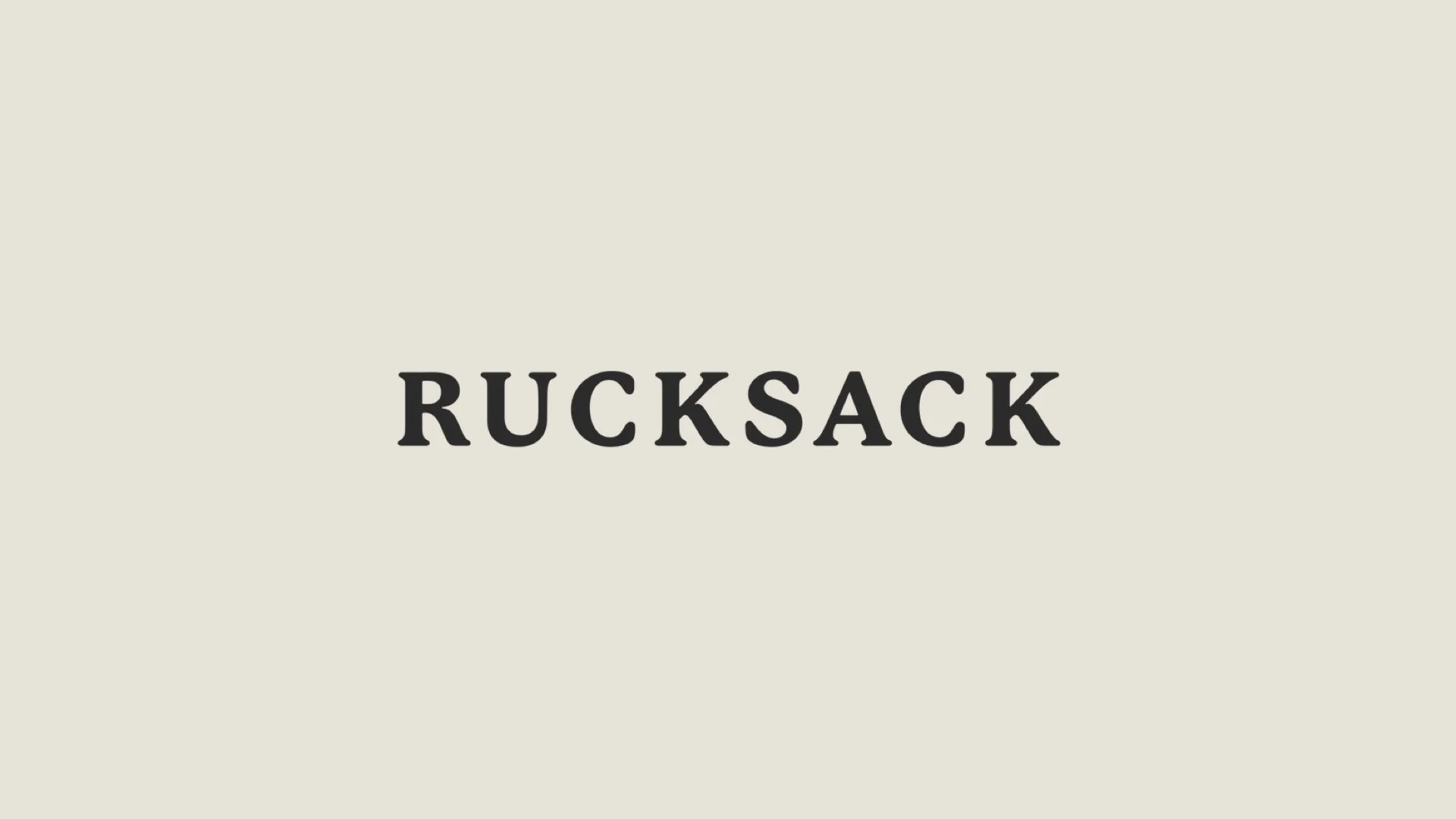 Rucksack Magazine