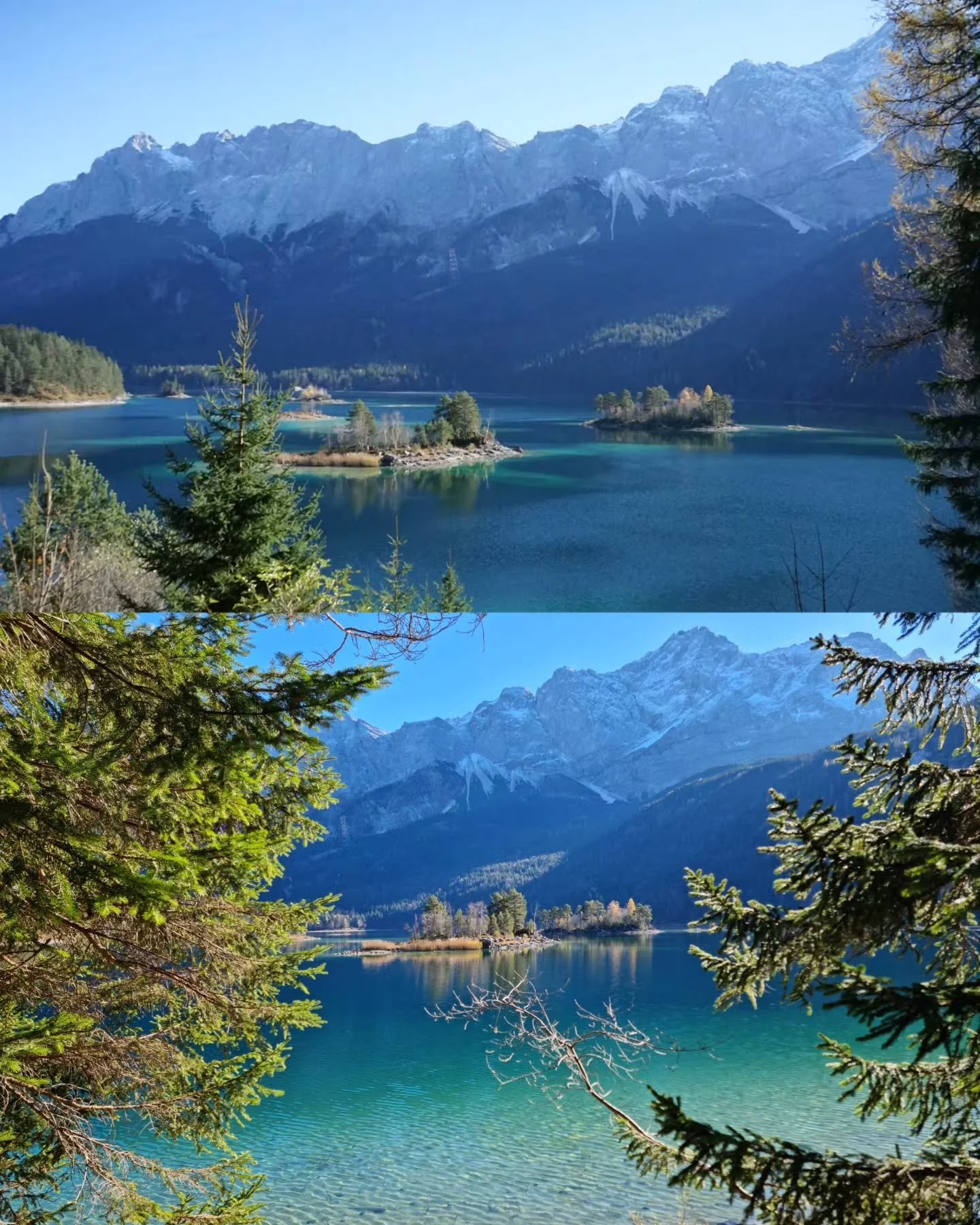 Another photography post. 

Eibsee/Zugspitze, Germany.
November 2022.
Sony A7ii.

#photography #nature #germany #sony #eibsee