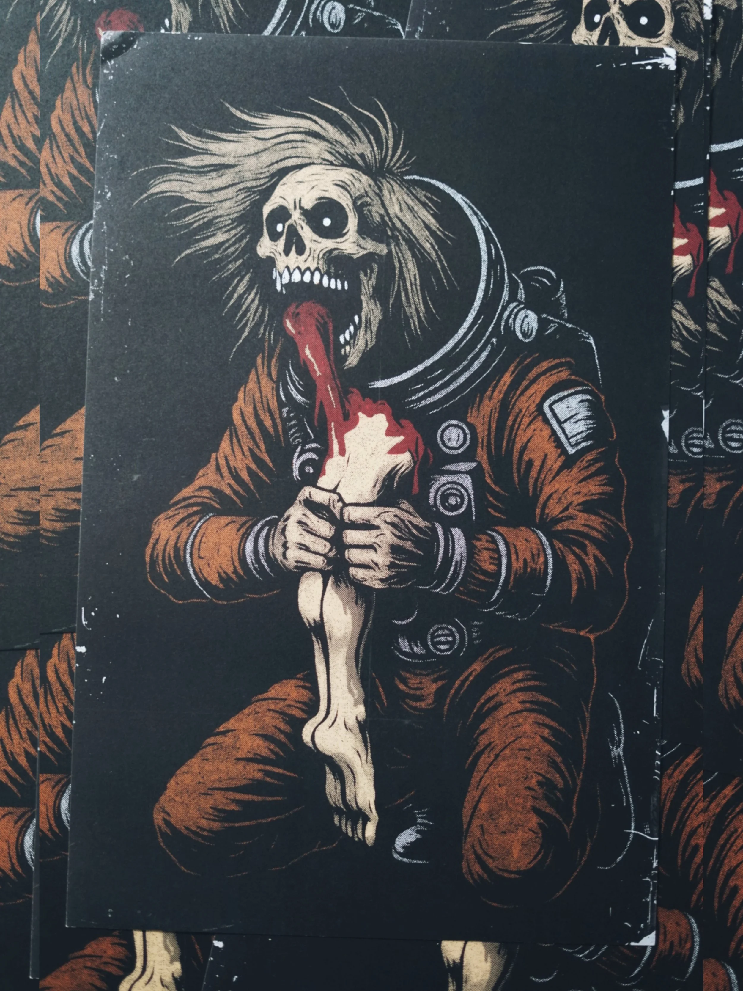Astro Consumes – 11x17 Art Print