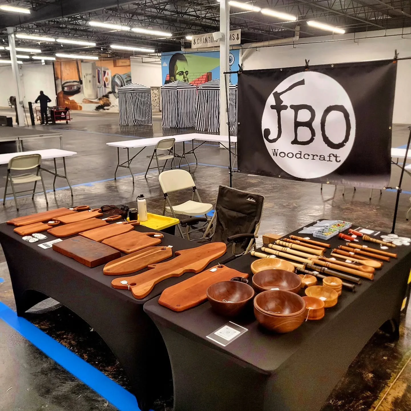 First public appearance! Come down today and tomorrow, June 7th and June 8th 11 PM-6 PM, to @montclair_flea  at @lackawannastation in Montclair, NJ to browse the awesome selection of JBO Woodcraft and some many other talented vendors. @mrc_customs wi