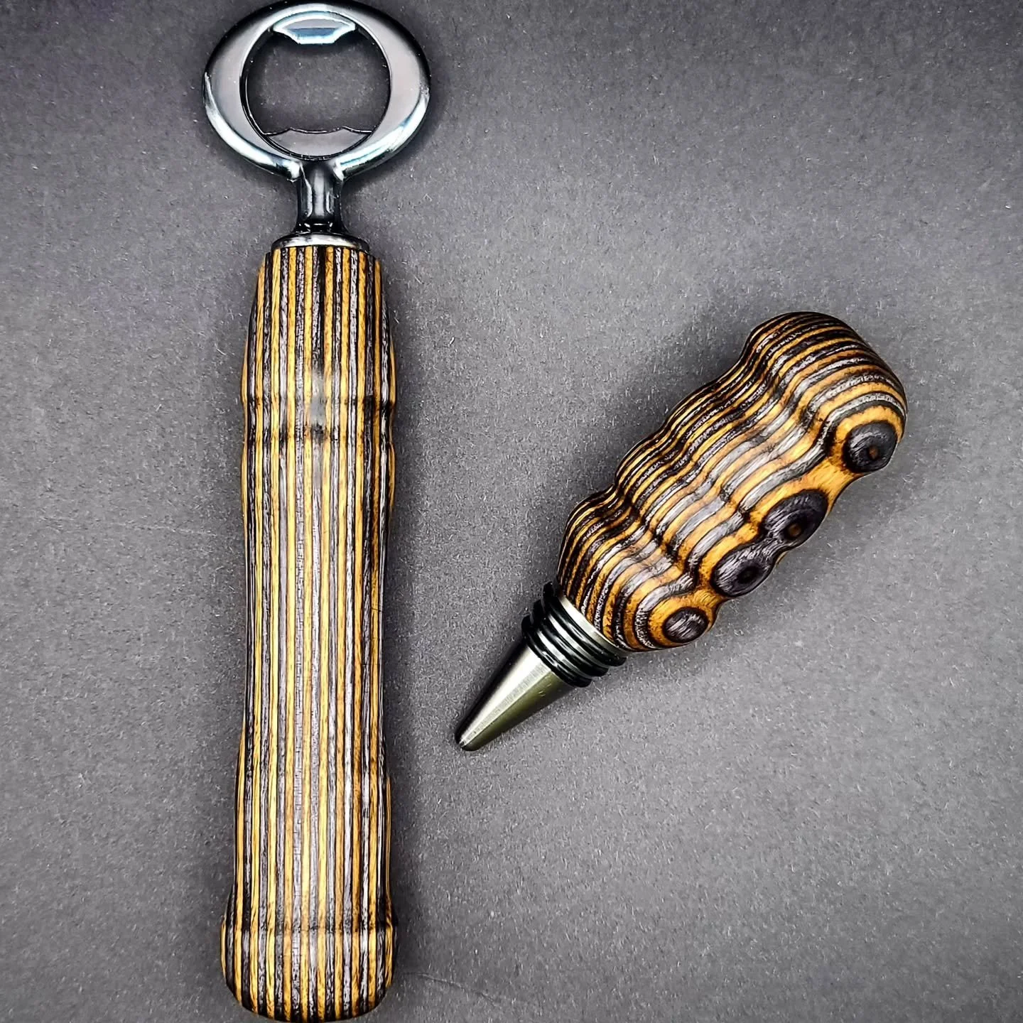 Dualing Bottle Opener/ Wine Stopper Sets
. 
I will have these available Made-to-order on the website shortly! These are going to Juli, one for herself and the other for a friend.
.
@cwpusa Coffee spectraply. They offer a great variety of spectraply c