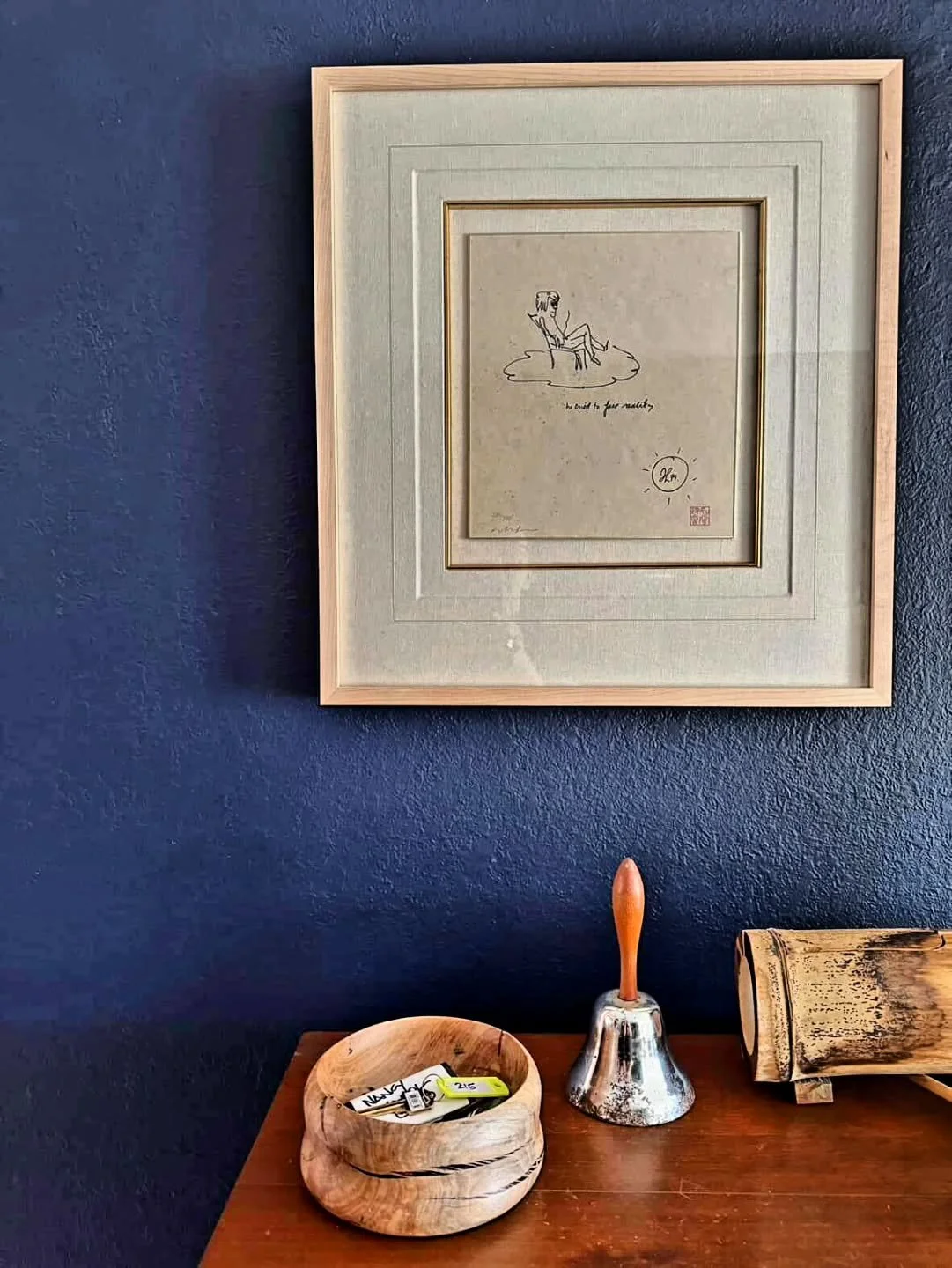 Japanese Maple bowl strutting it stuff, ring the bell for service