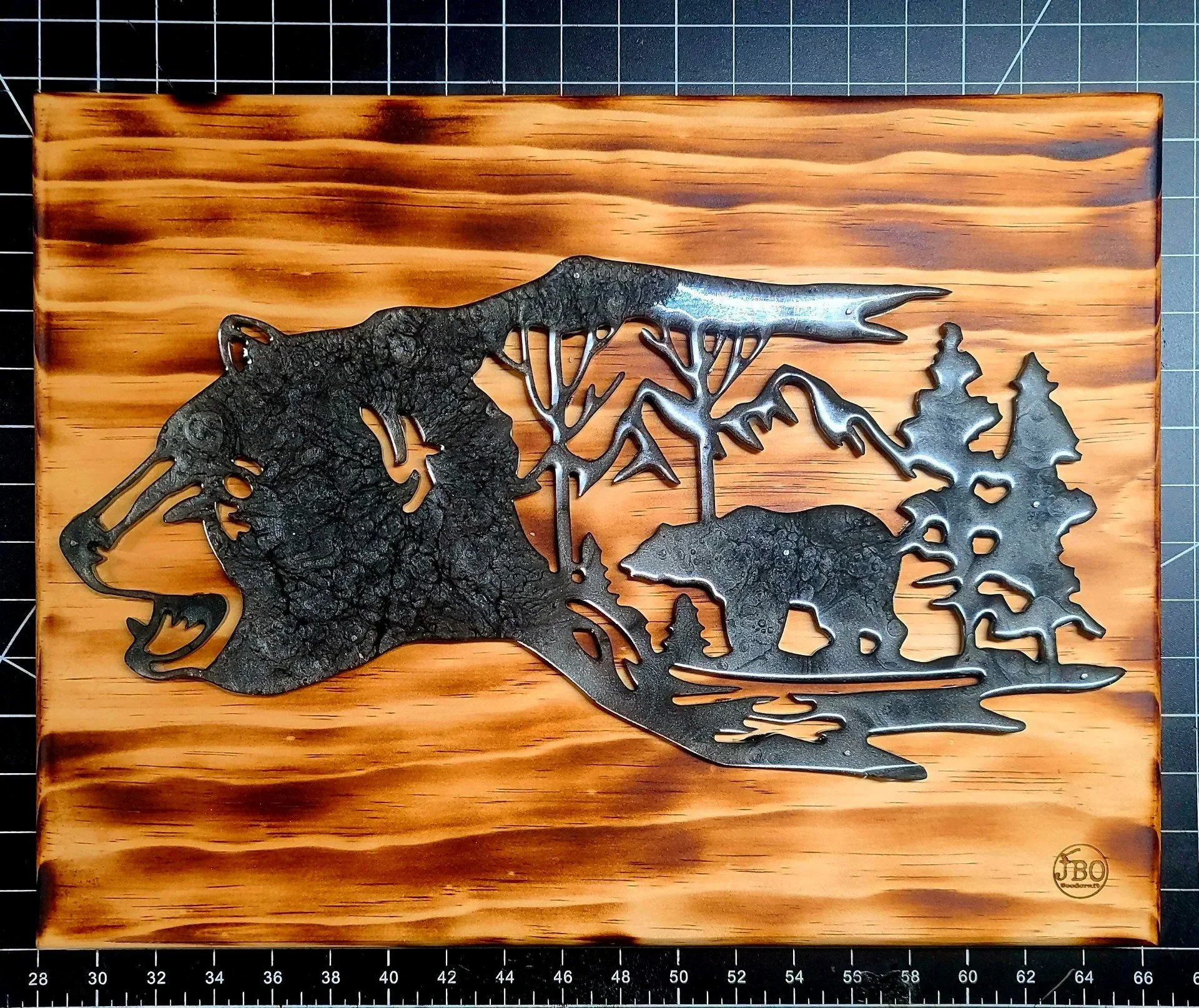 The Burly Bear Wall Hanger