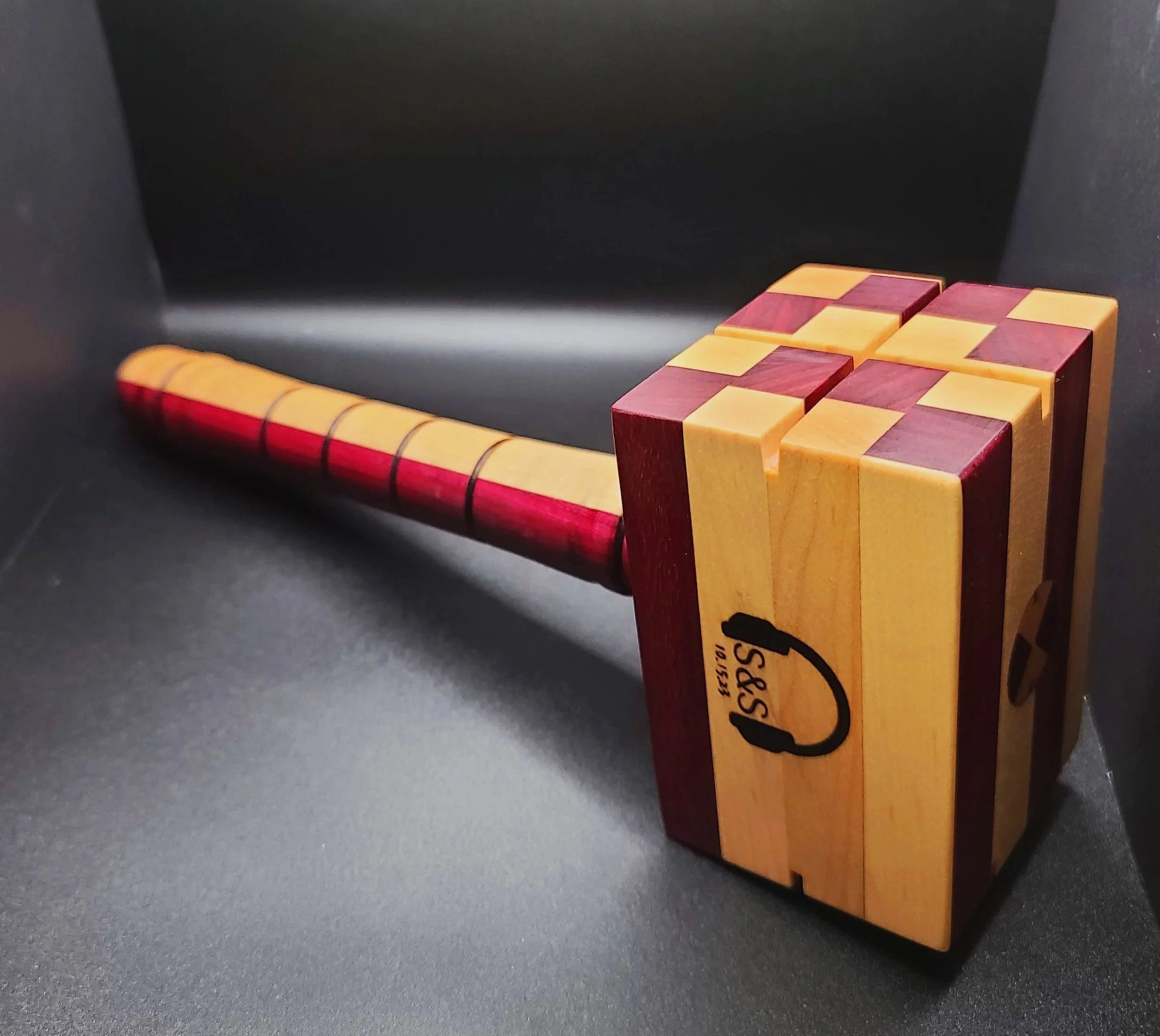purpleheart and maple